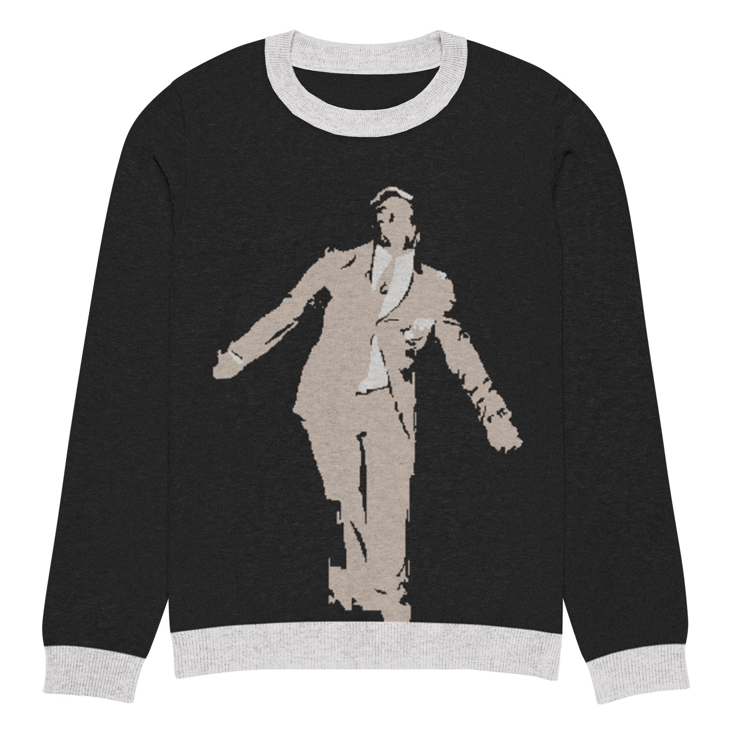 AZONTO Knitted crew neck sweater