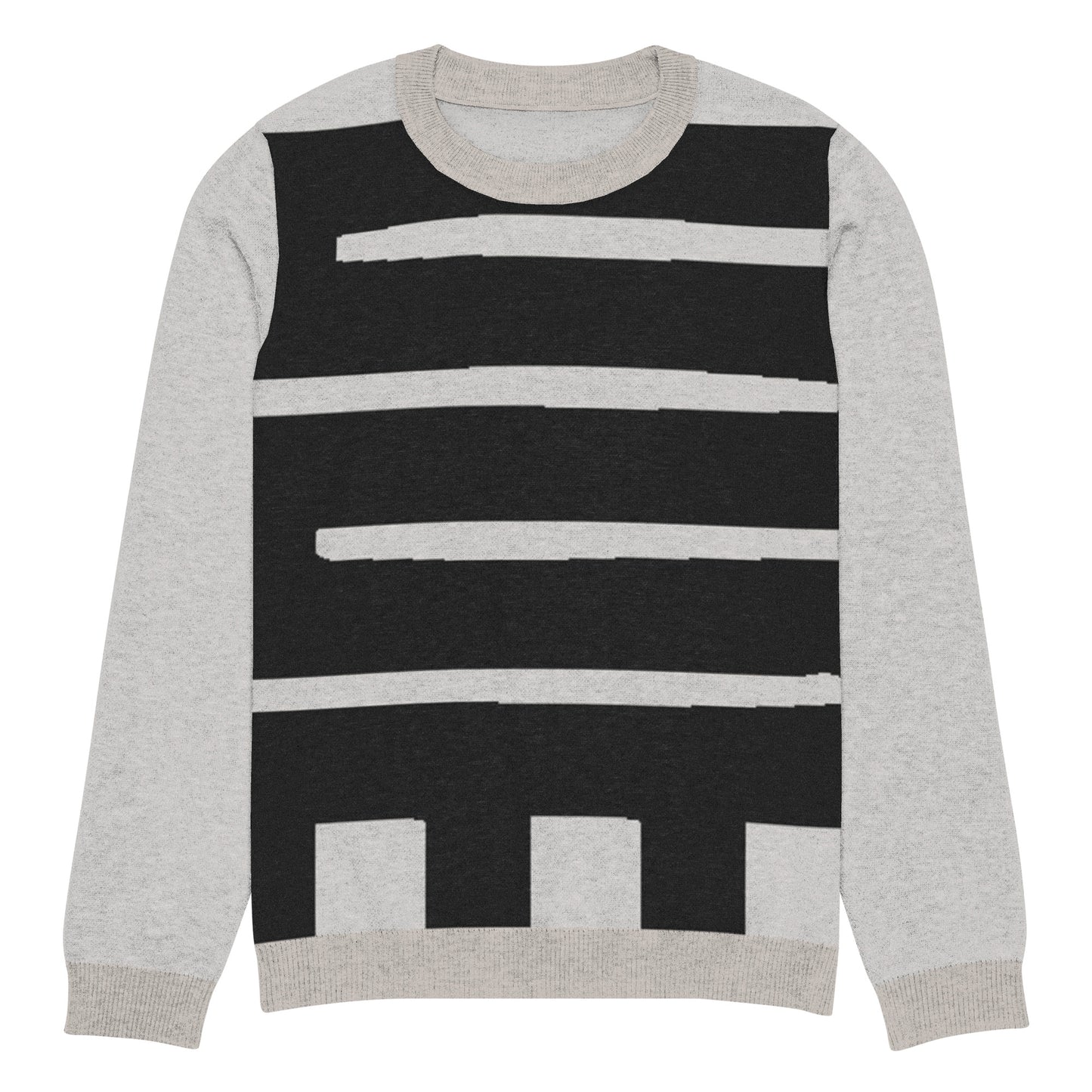 AZONTO Knitted crew neck sweater