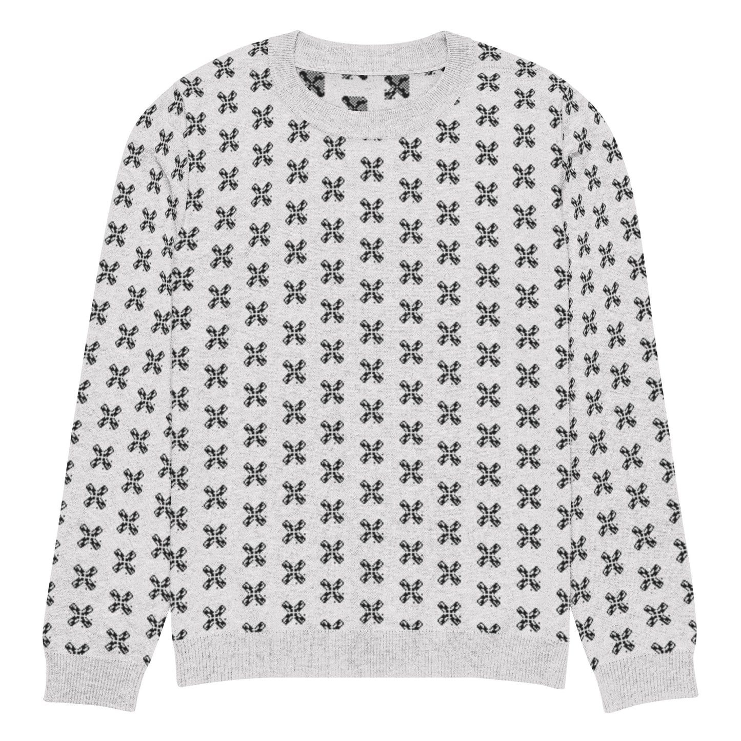 AZONTO Knitted crew neck sweater