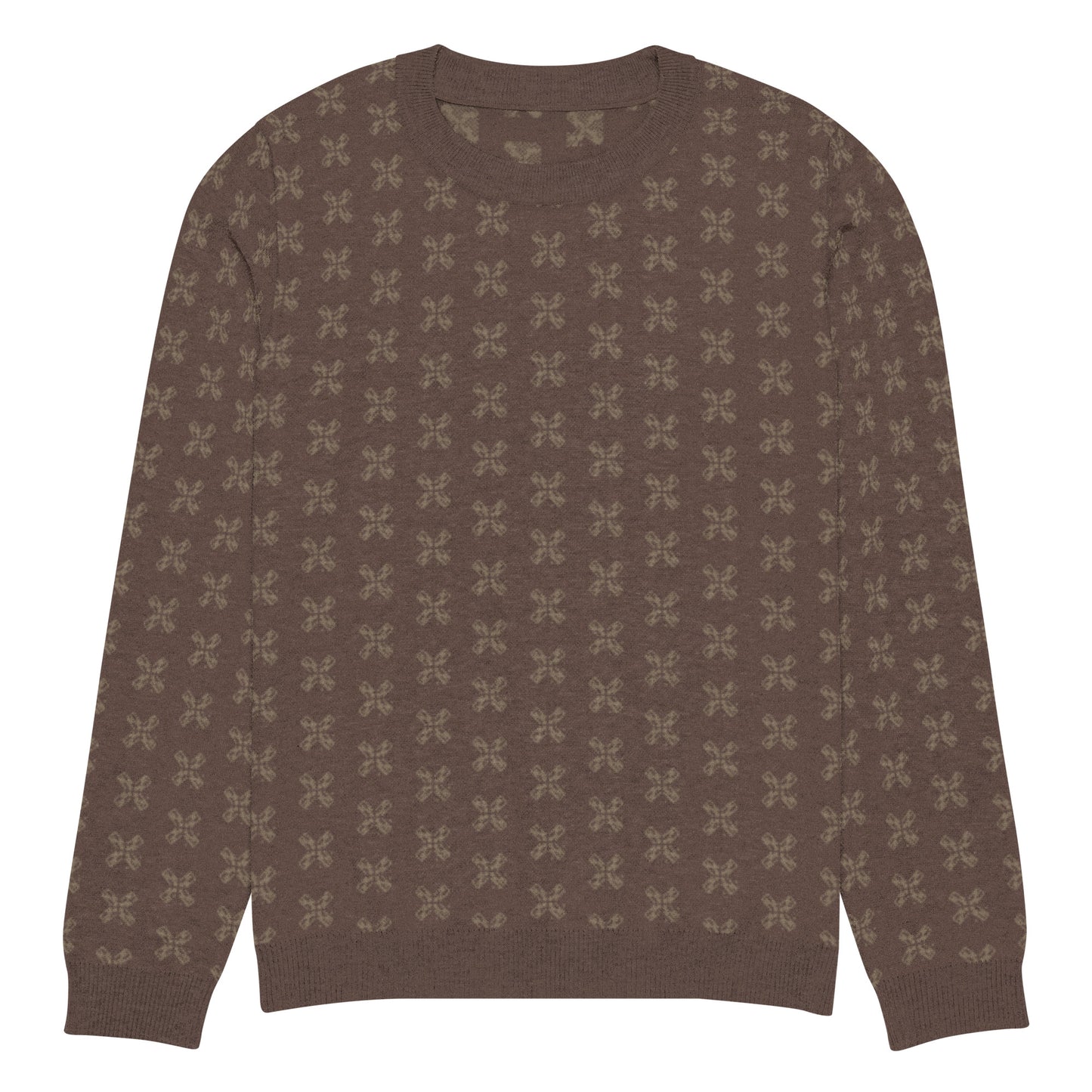 AZONTO Knitted crew neck sweater