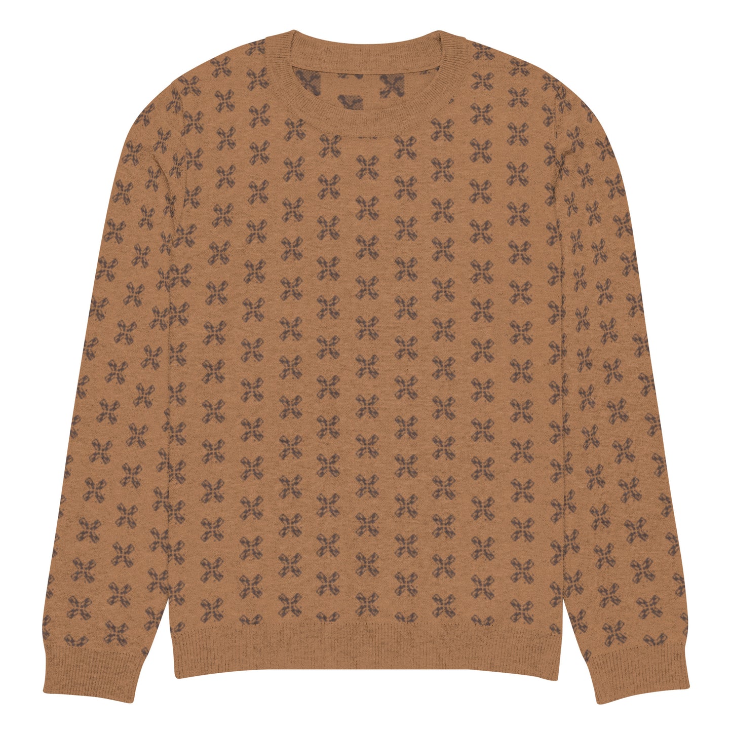 AZONTO Knitted crew neck sweater