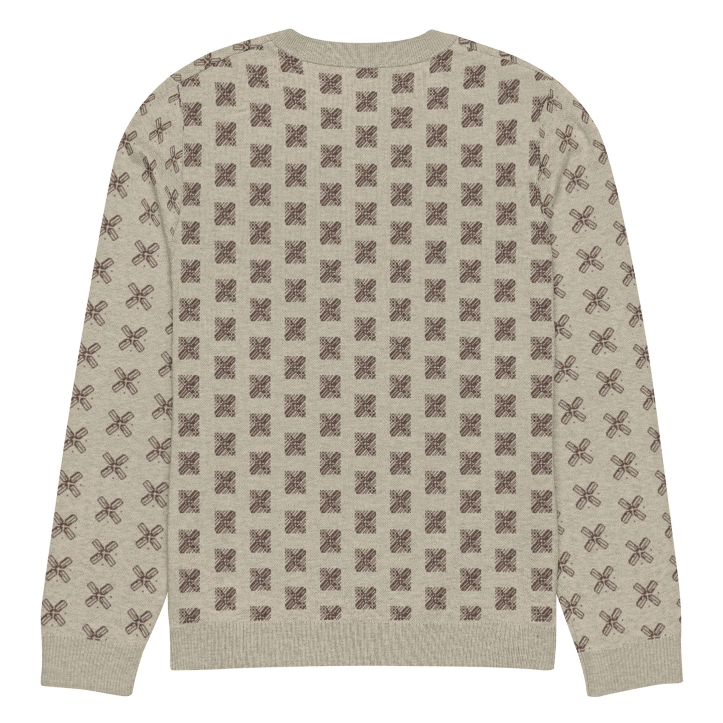 AZONTO Knitted crew neck sweater