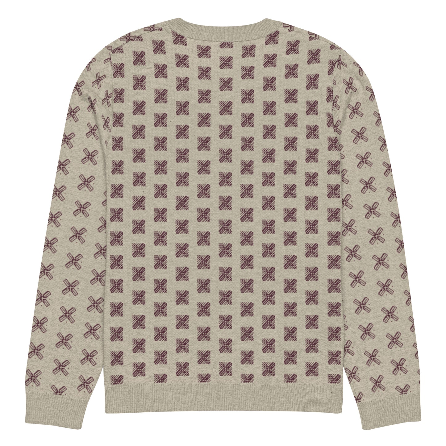 AZONTO Knitted crew neck sweater