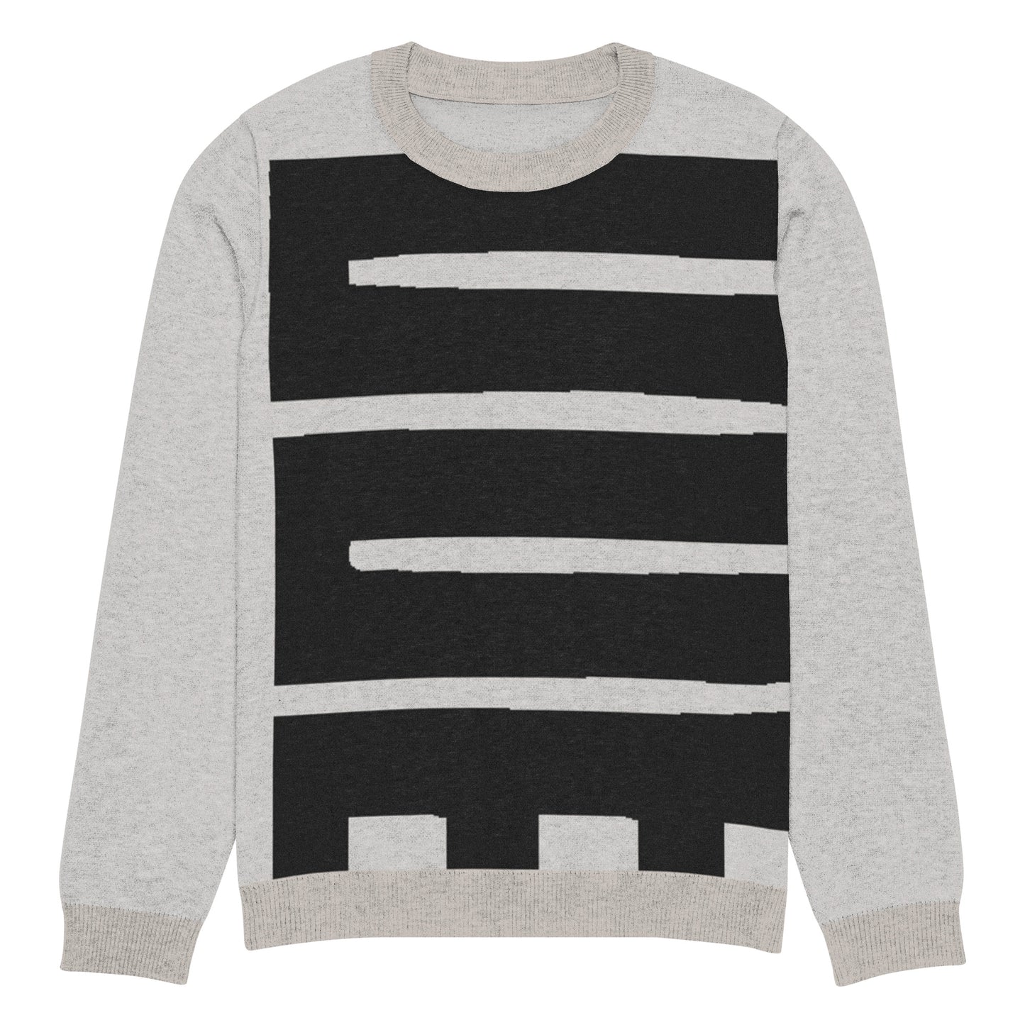 AZONTO Knitted crew neck sweater
