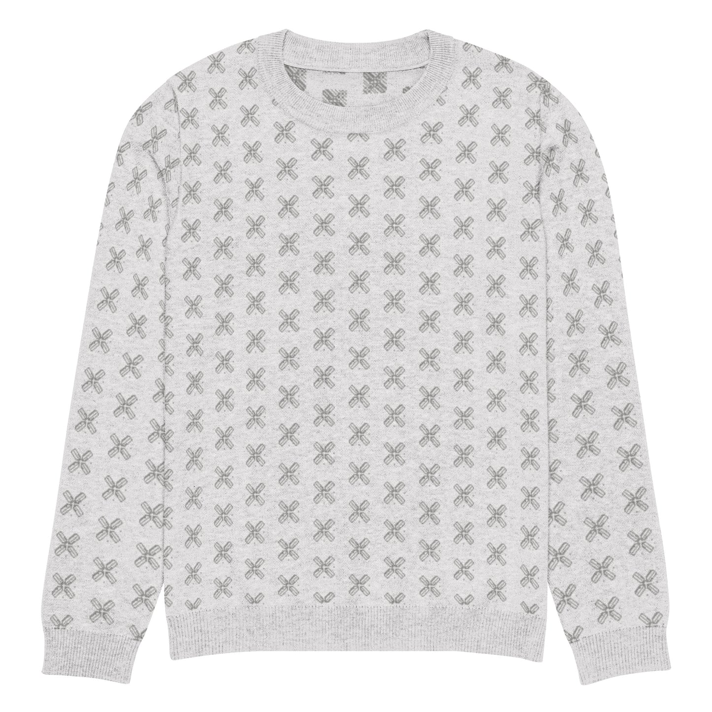 AZONTO Knitted crew neck sweater