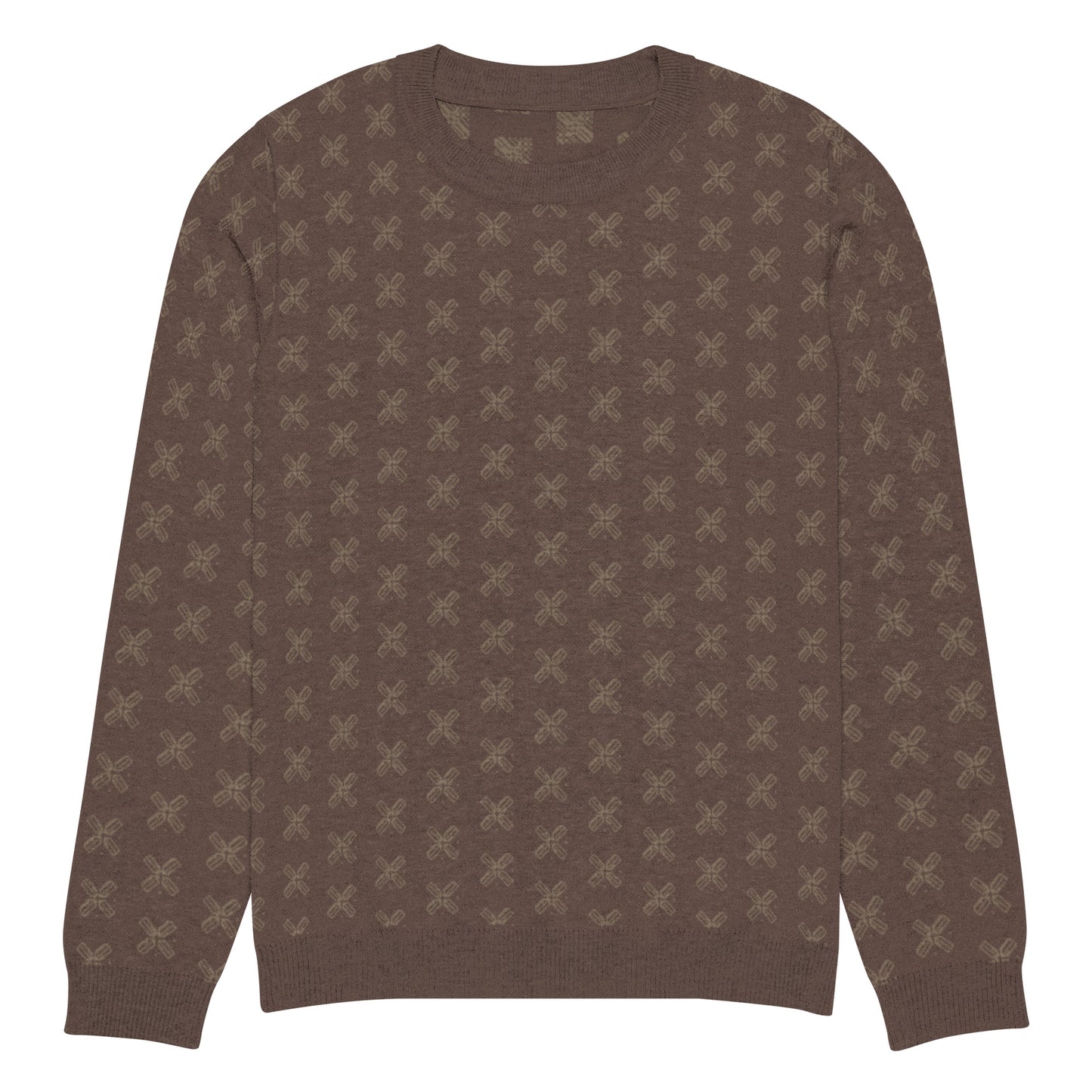AZONTO Knitted crew neck sweater