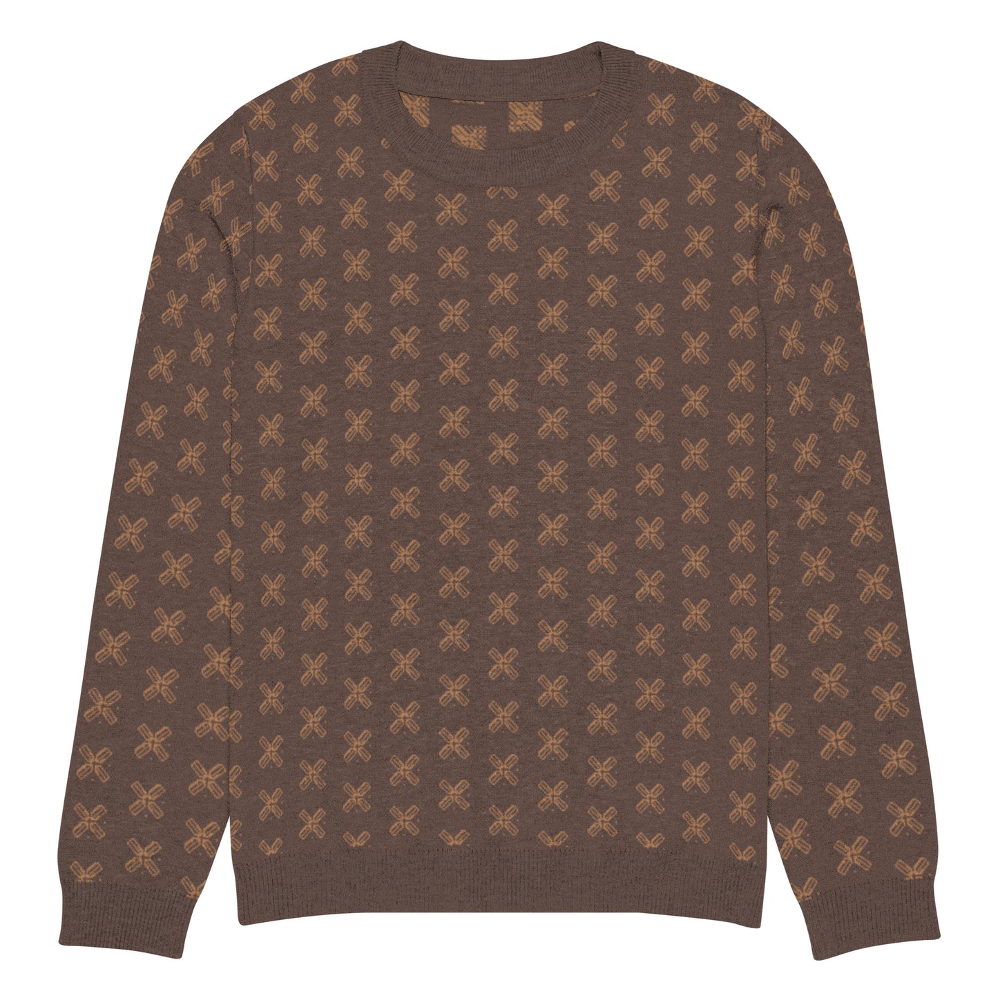 AZONTO Knitted crew neck sweater