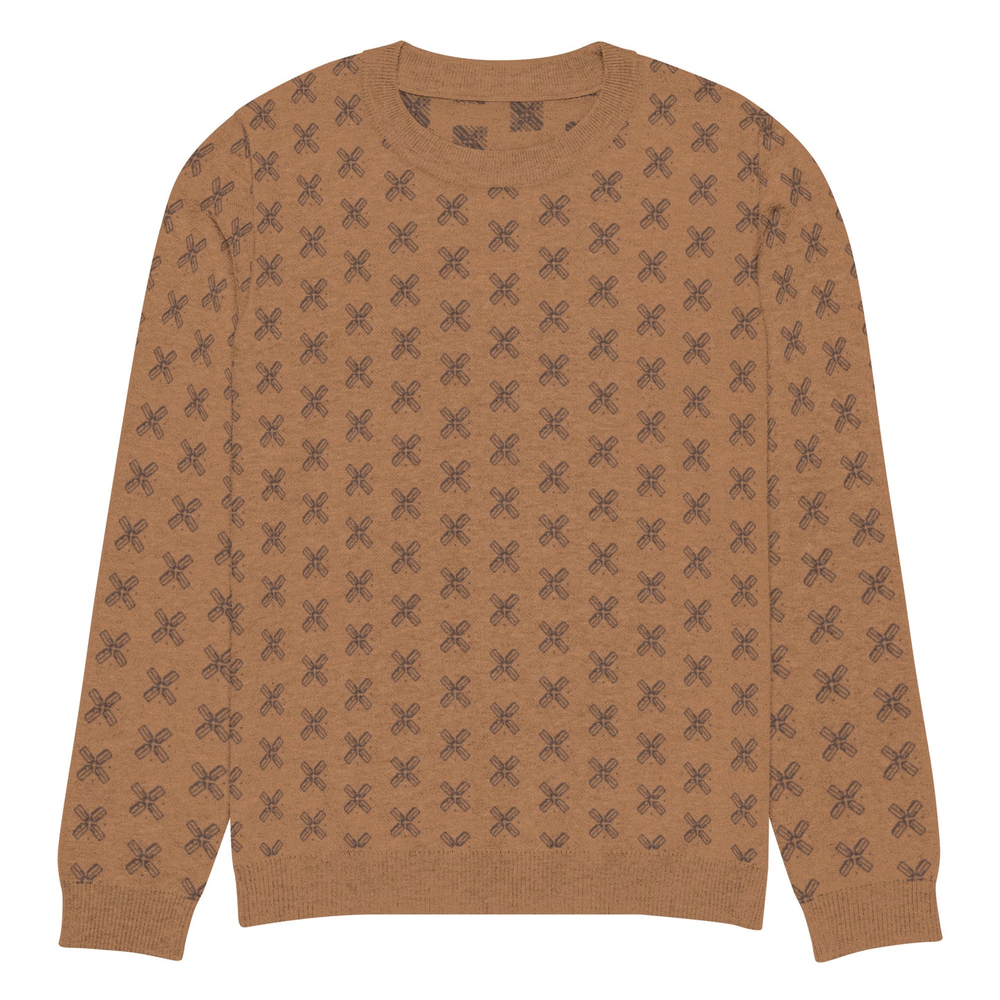 AZONTO Knitted crew neck sweater
