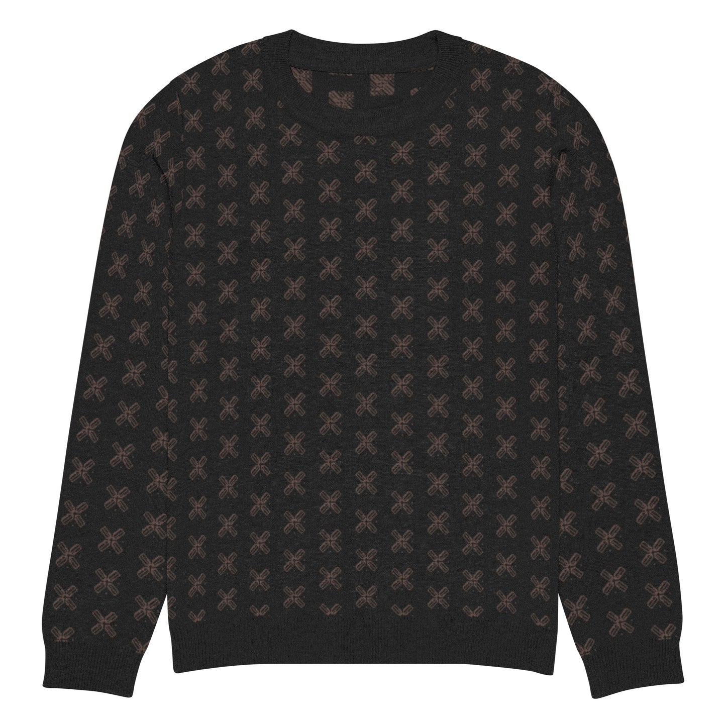 AZONTO Knitted crew neck sweater