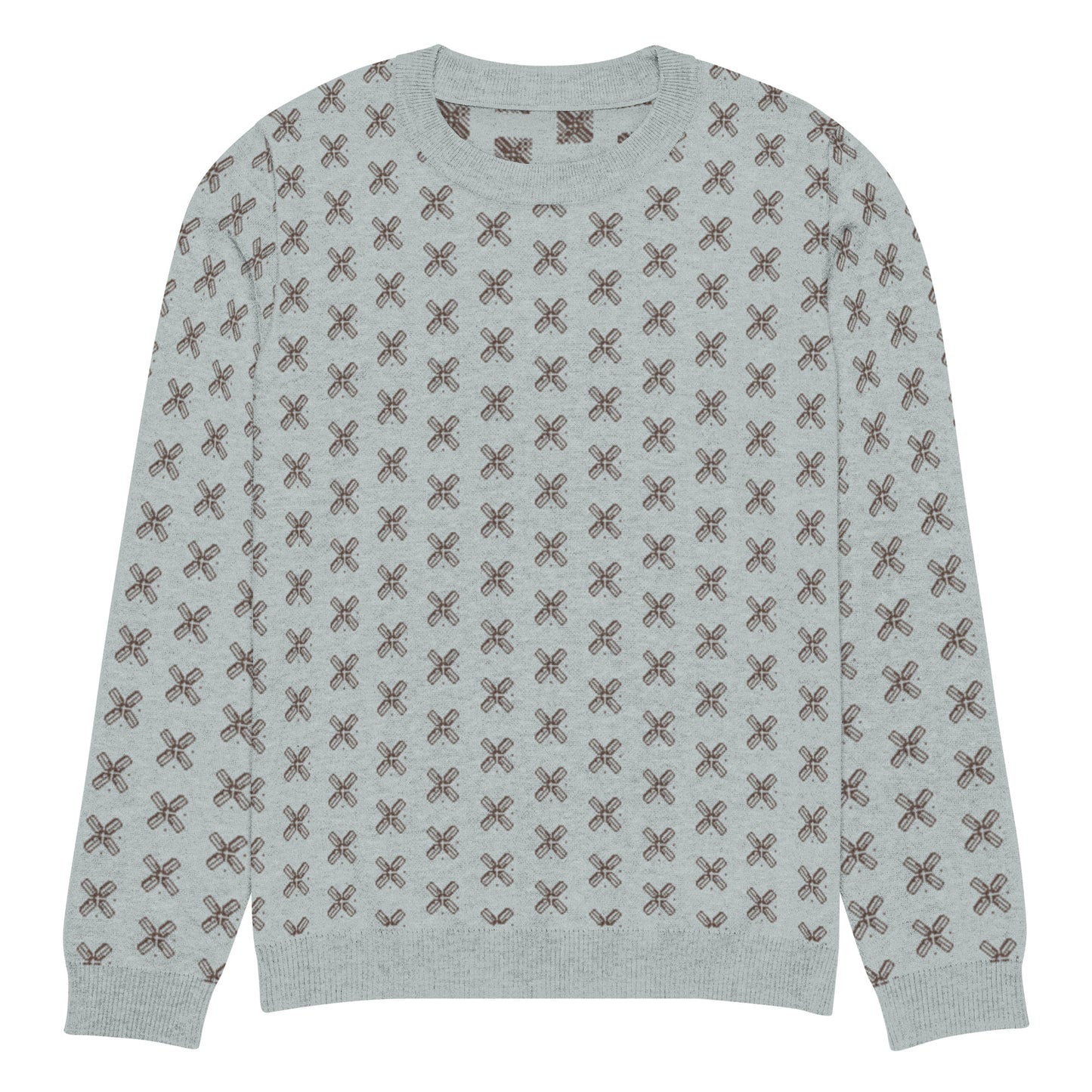 AZONTO Knitted crew neck sweater