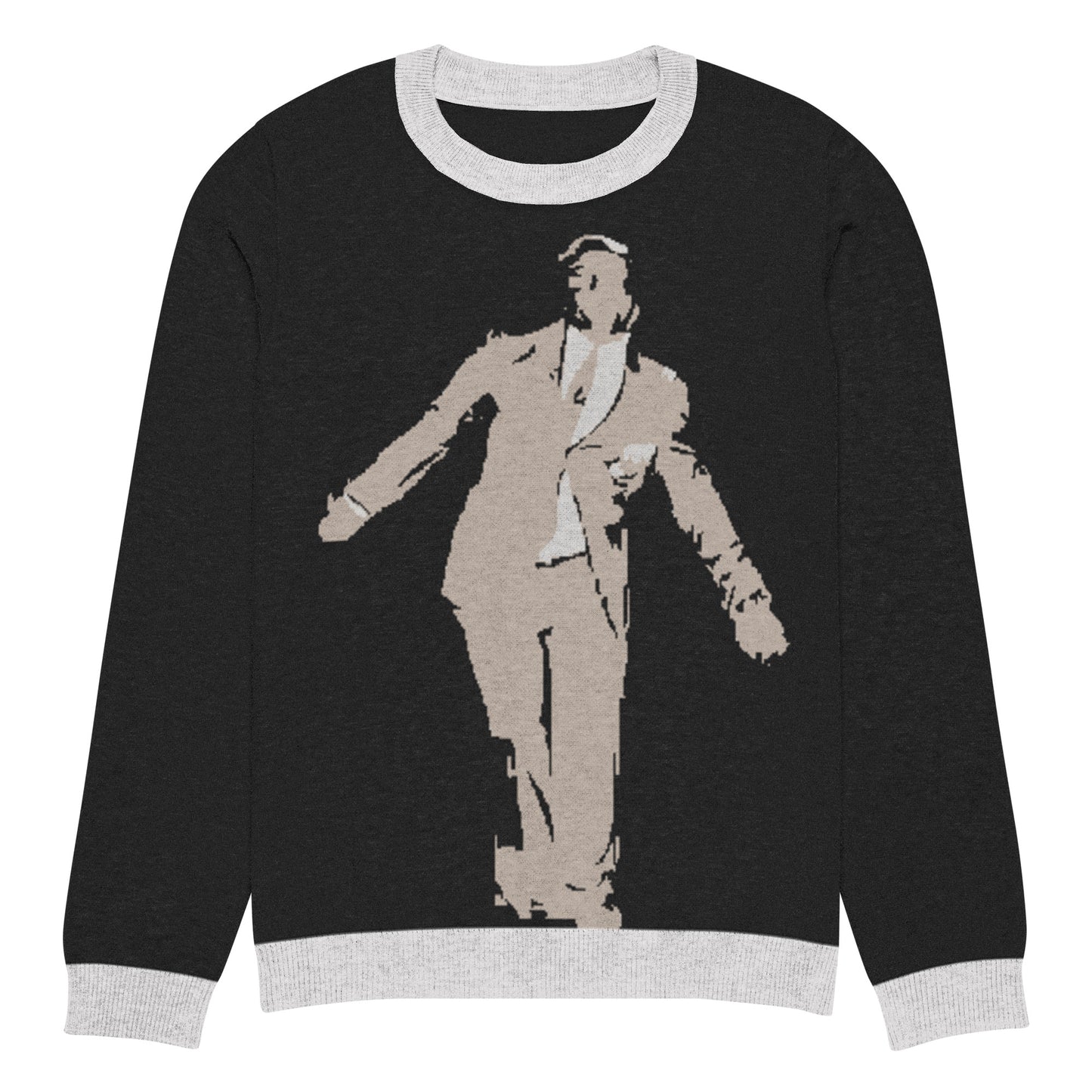 AZONTO Knitted crew neck sweater