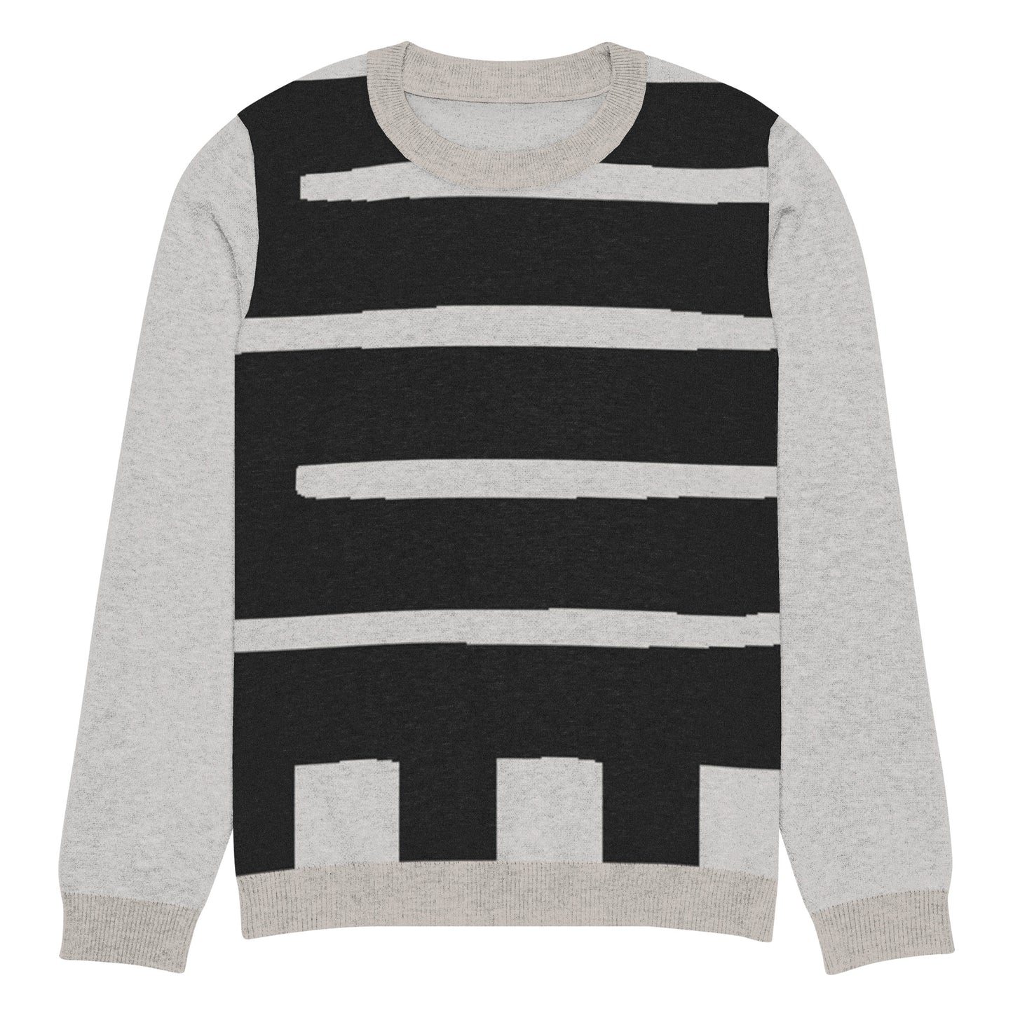 AZONTO Knitted crew neck sweater