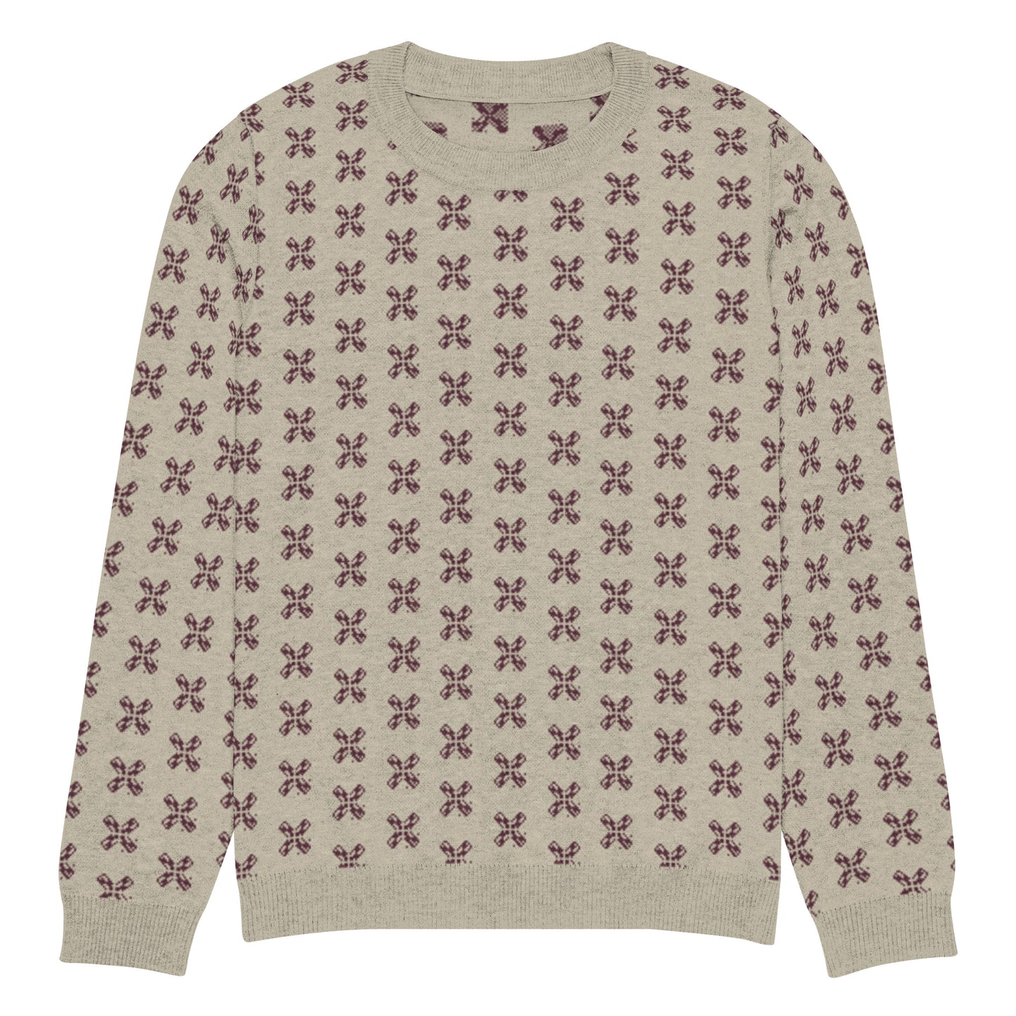 AZONTO Knitted crew neck sweater