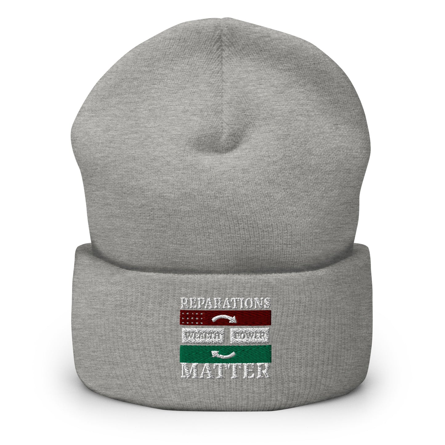 REPARATIONS MATTER Cuffed Beanie