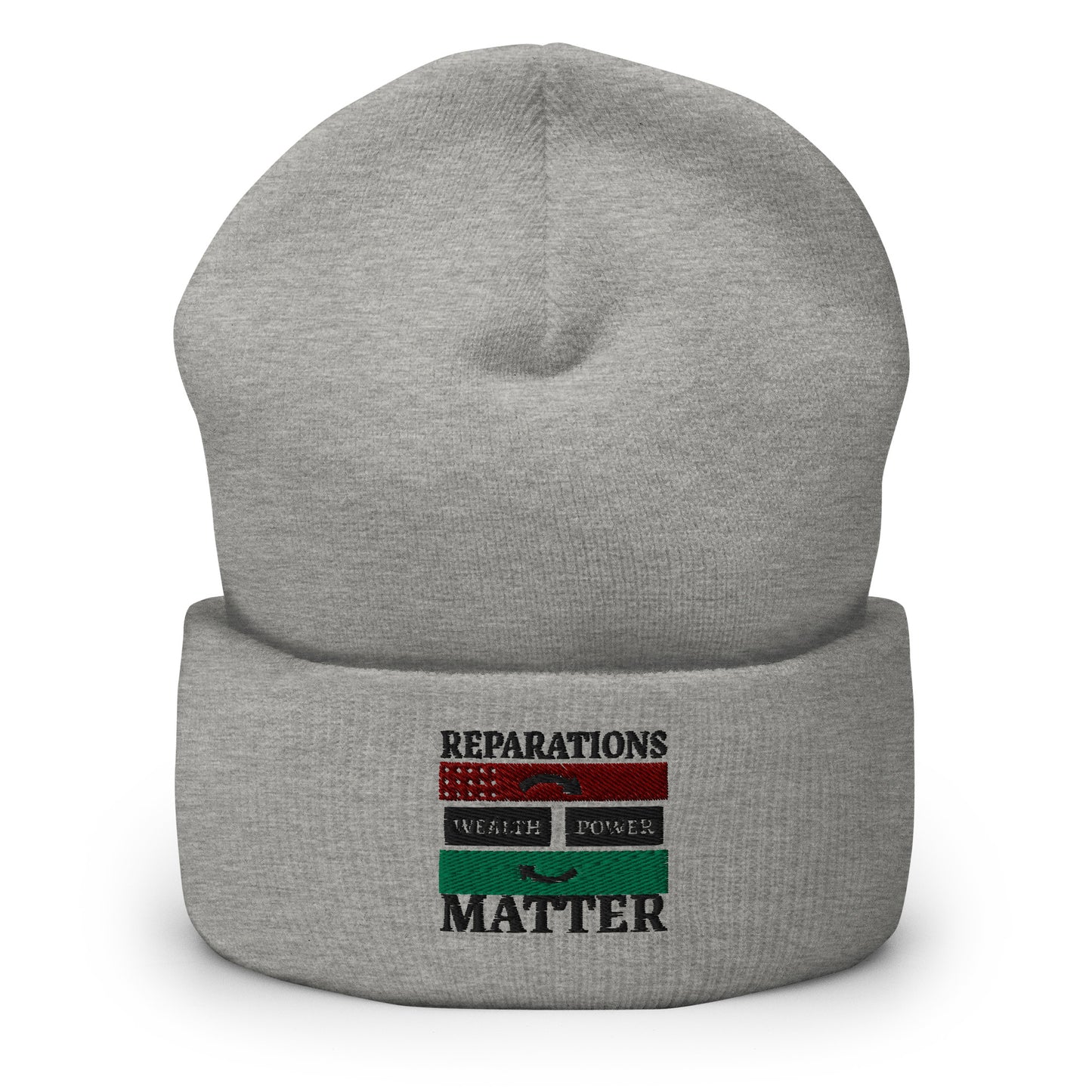 REPARATIONS MATTER Cuffed Beanie