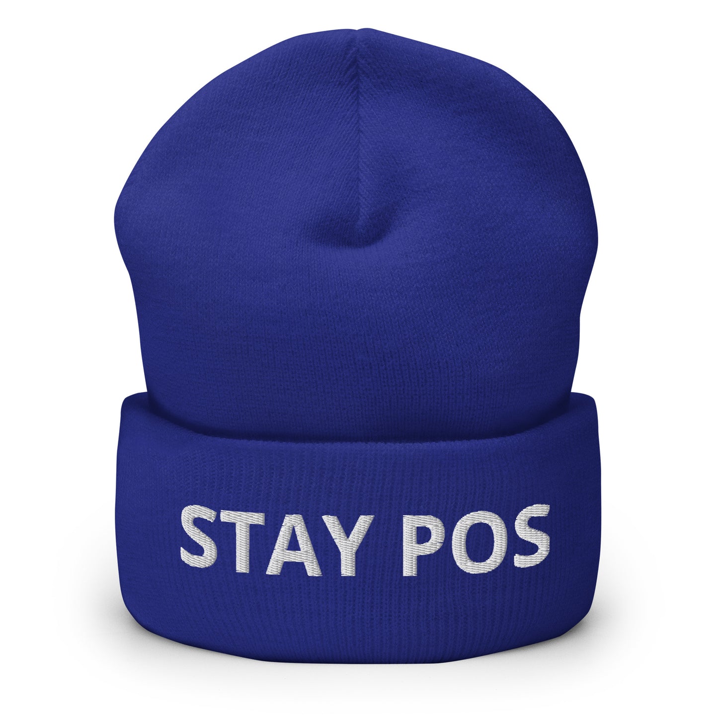 STAY POS (positive) Cuffed Beanie