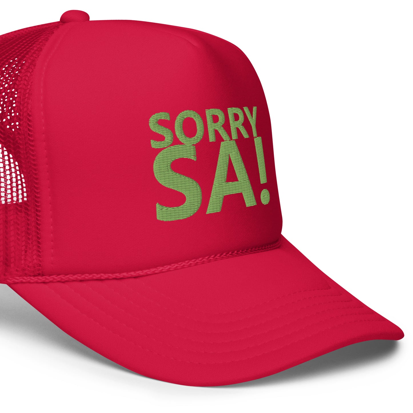 SORRY SA! Foam trucker hat
