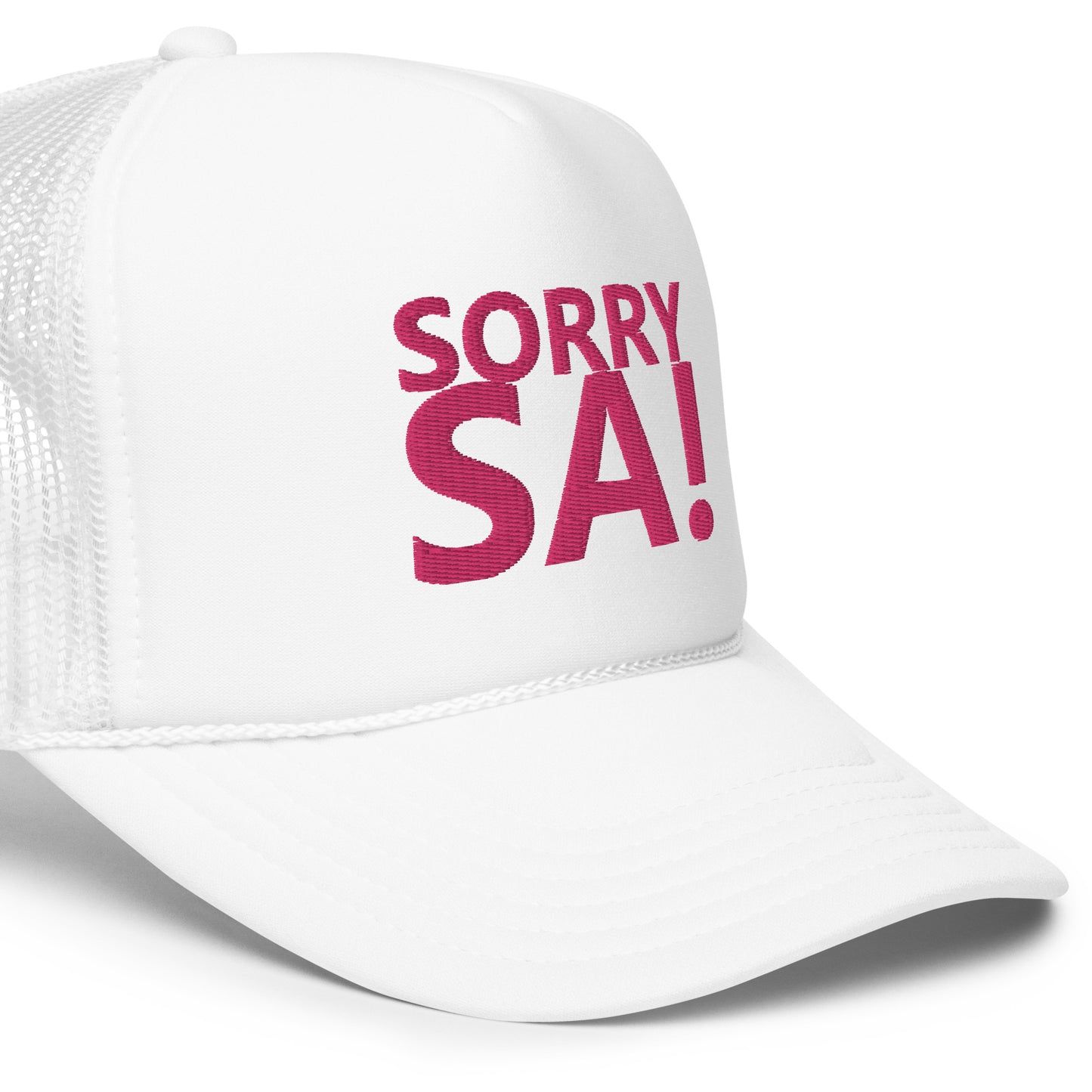 SORRY SA! Foam trucker hat