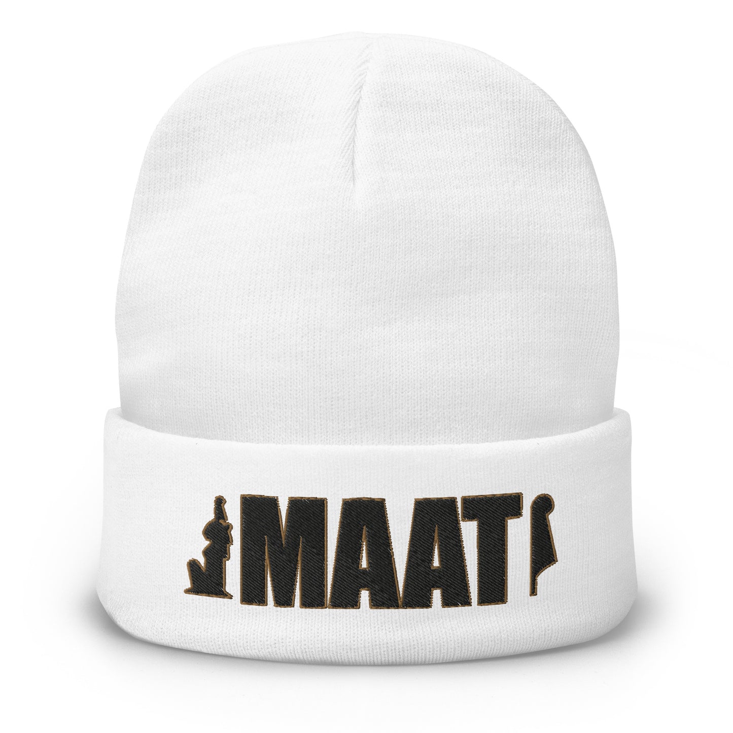 MAAT Embroidered Beanie