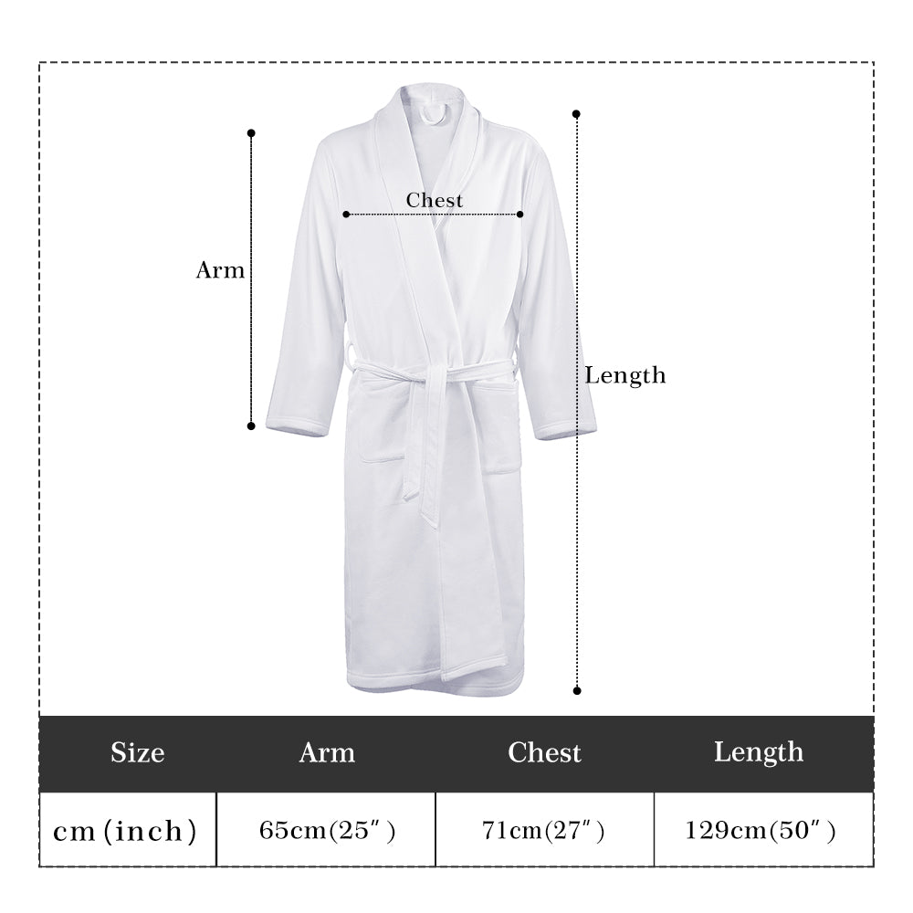 MAAT FOREVER Men's Bathrobe ANKH
