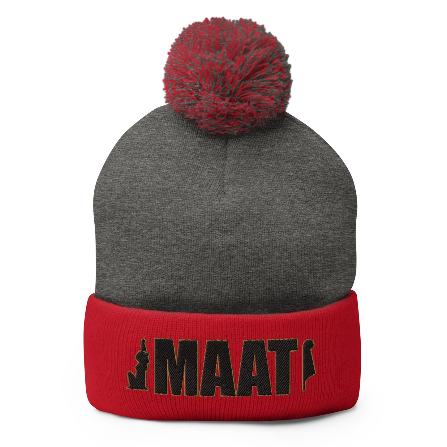 MAAT Pom-Pom Beanie