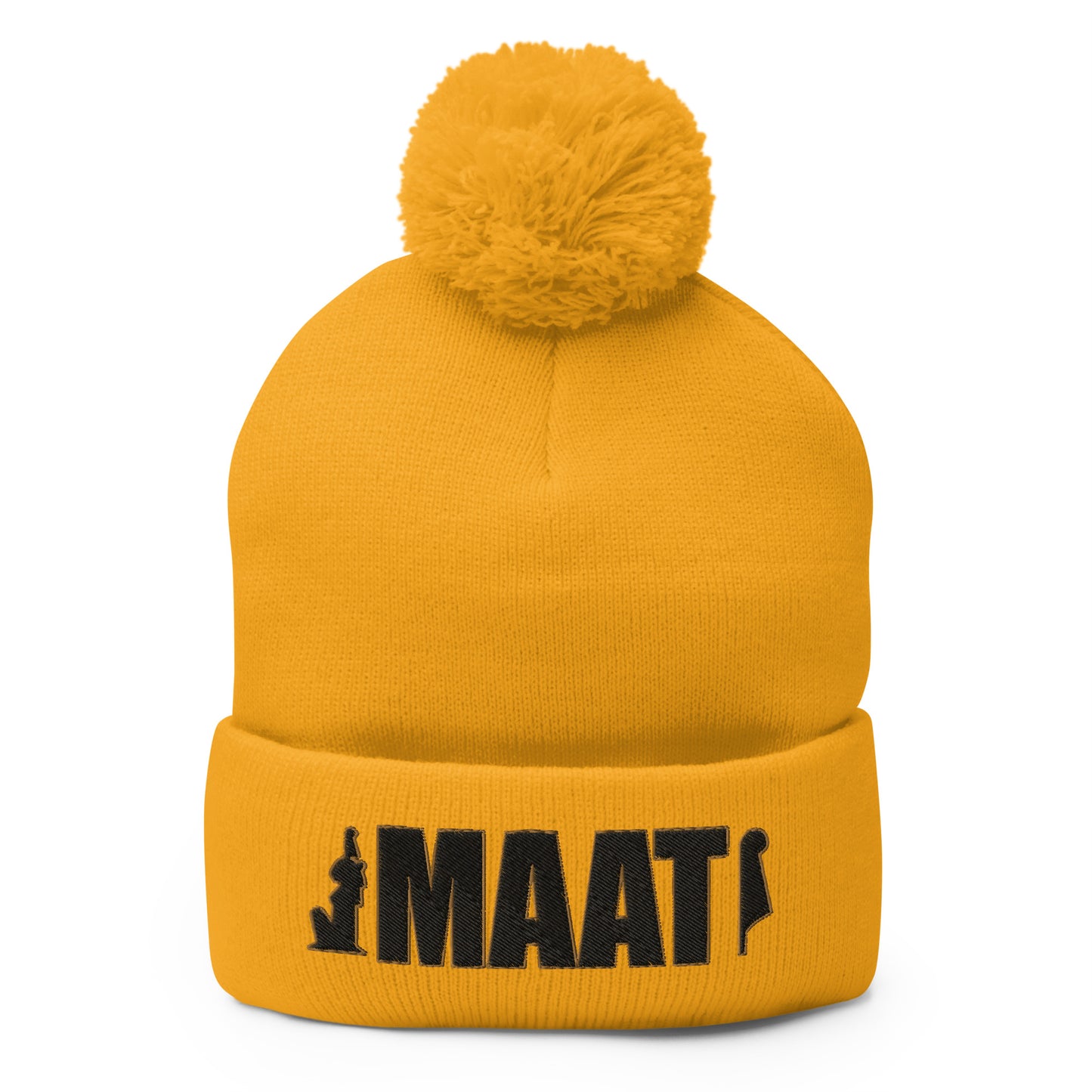 MAAT Pom-Pom Beanie