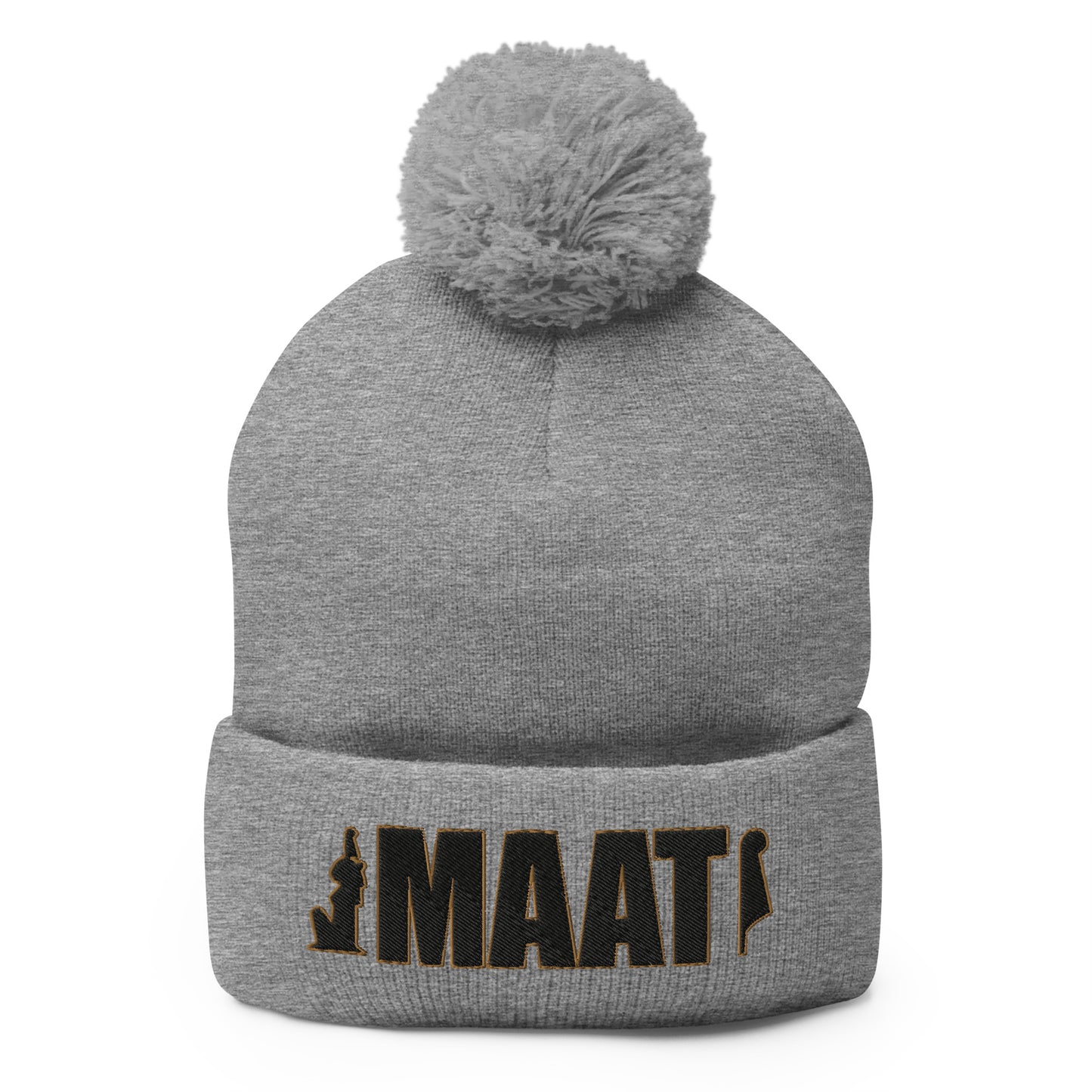 MAAT Pom-Pom Beanie