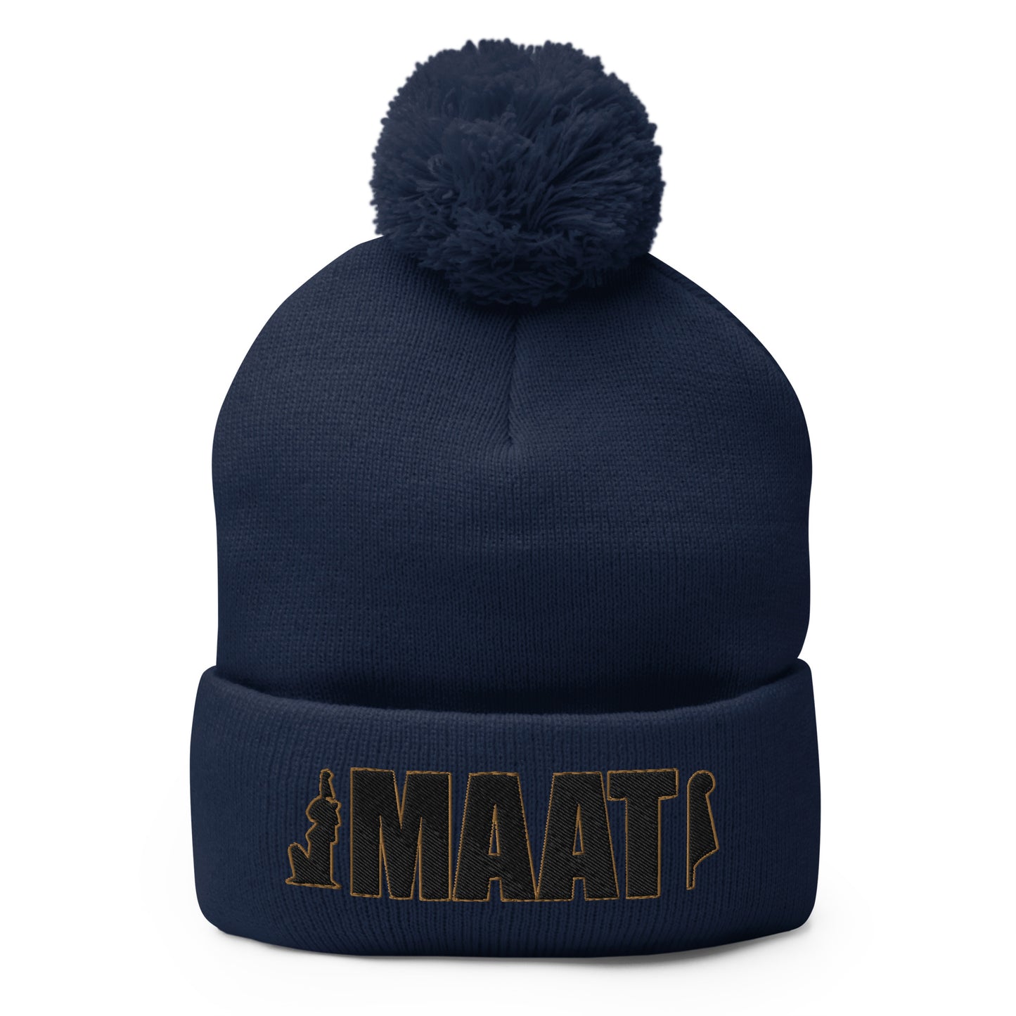MAAT Pom-Pom Beanie