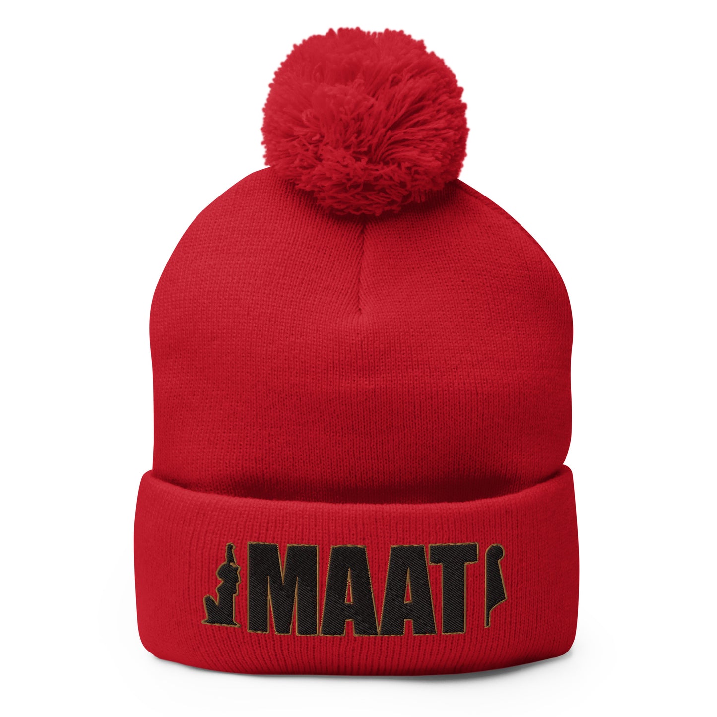 MAAT Pom-Pom Beanie