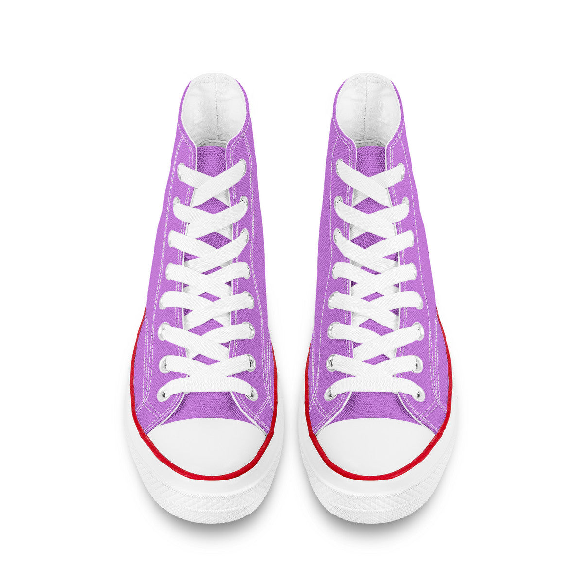 AZONTO High Top Canvas Shoes - White