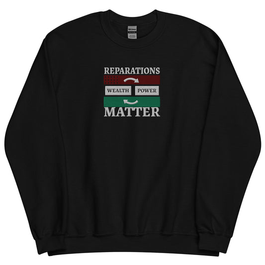 REPARATIONS MATTER Unisex Sweatshirt