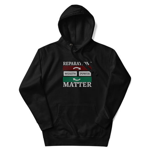 REPARATIONS MATTER Unisex Hoodie