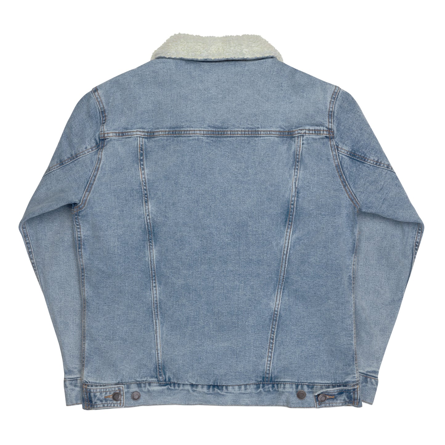 MAAT FOREVER Denim sherpa jacket