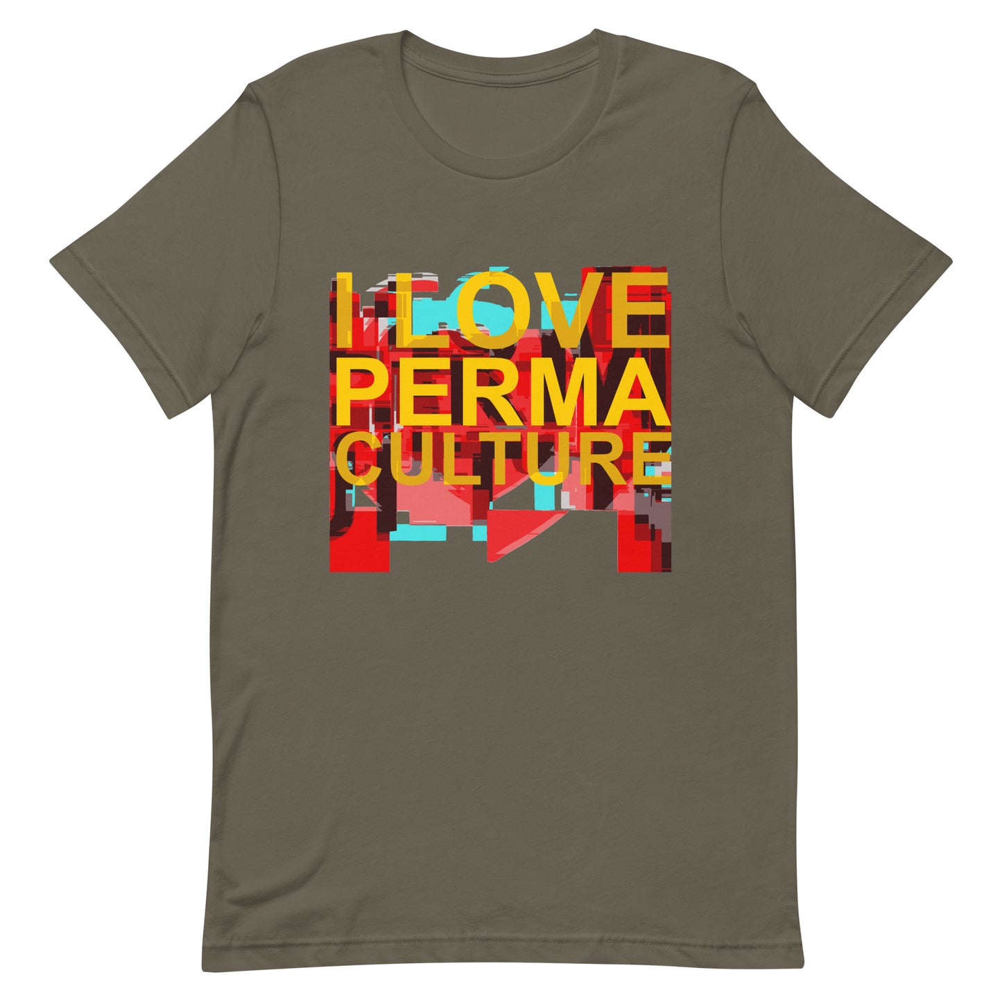 I LOVE PERMACULTURE Unisex t-shirt