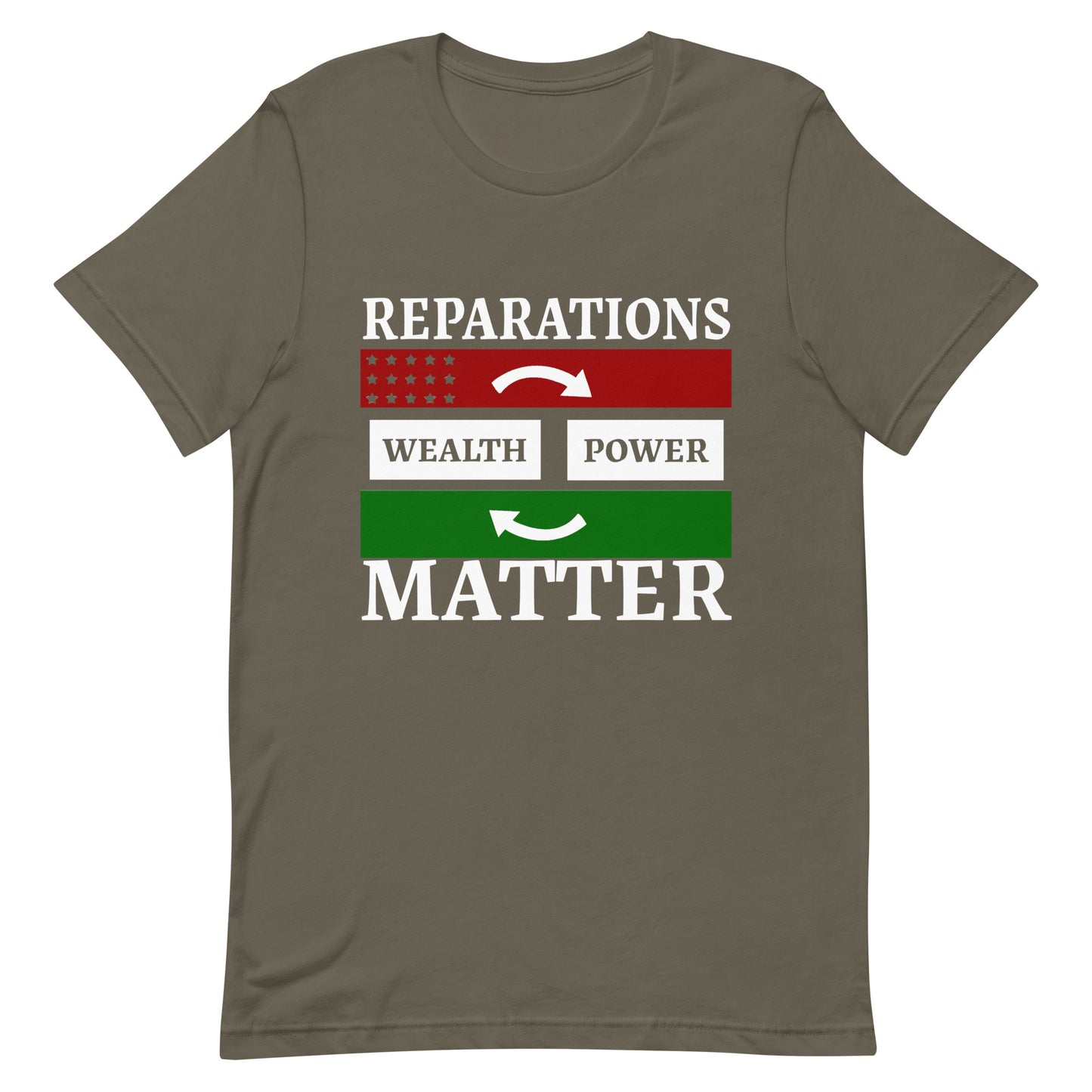 REPARATIONS Unisex t-shirt