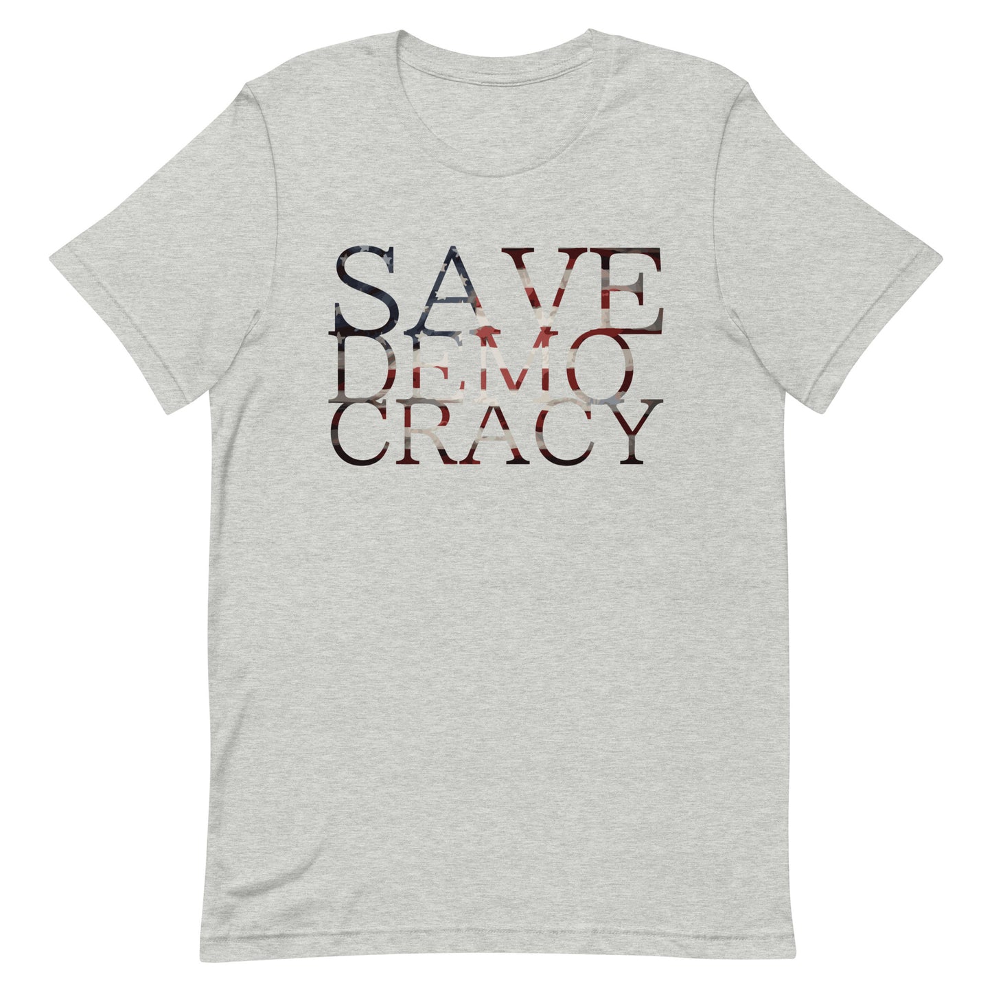 SAVE DEMOCRACY Unisex t-shirt