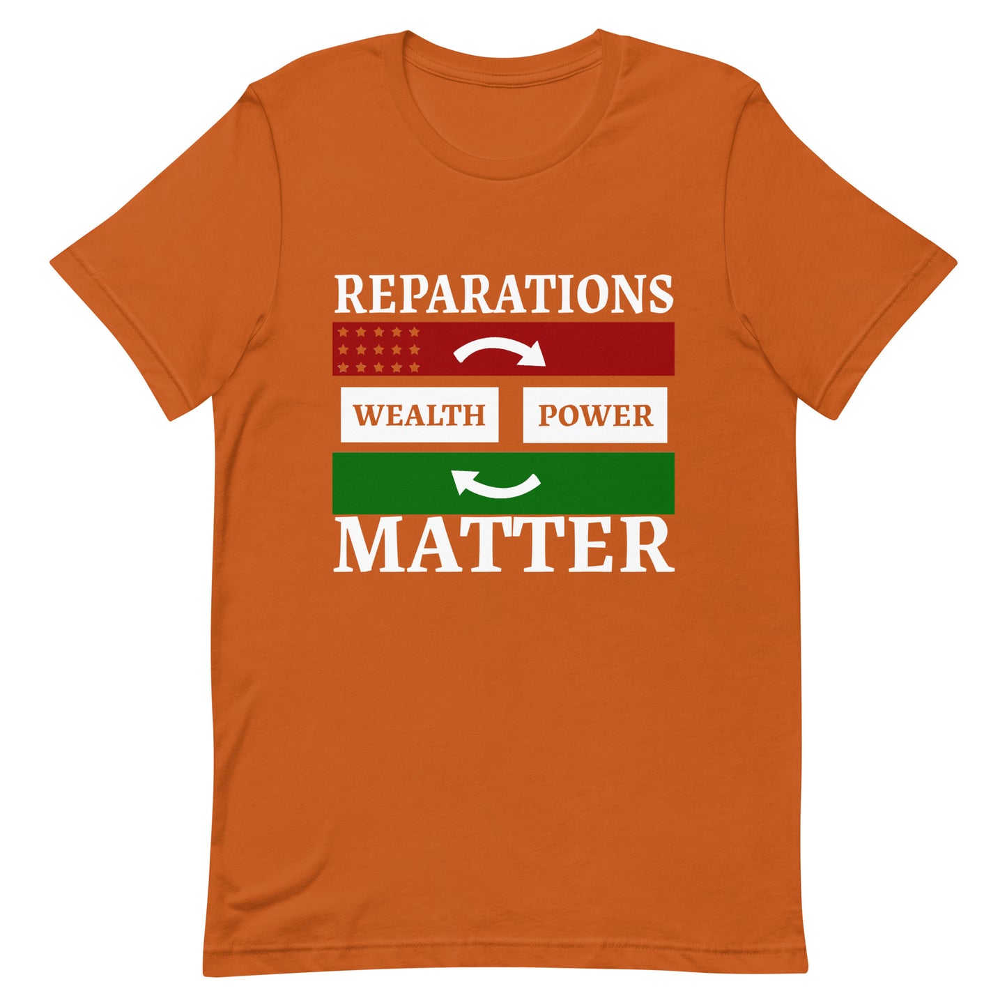 REPARATIONS Unisex t-shirt