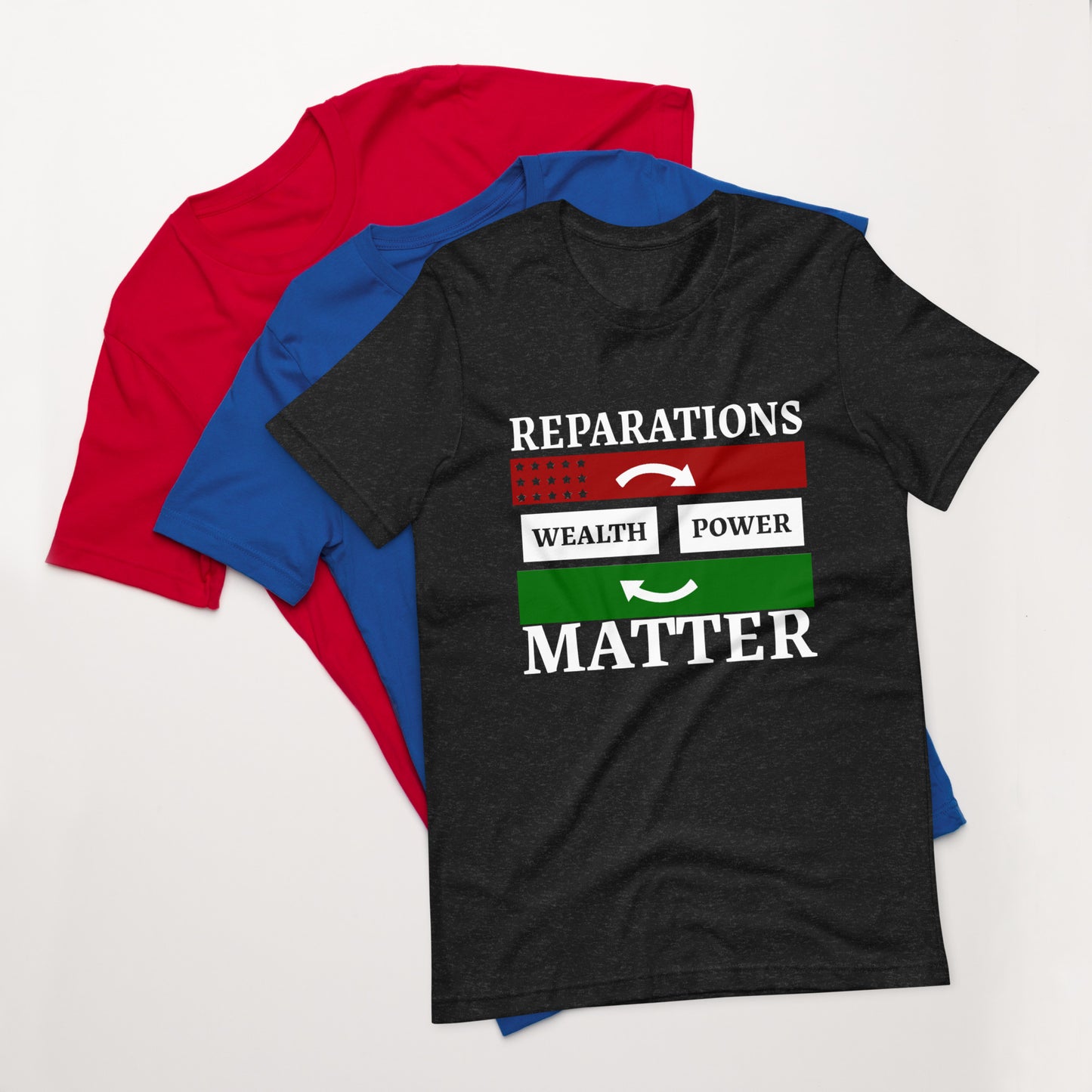 REPARATIONS Unisex t-shirt
