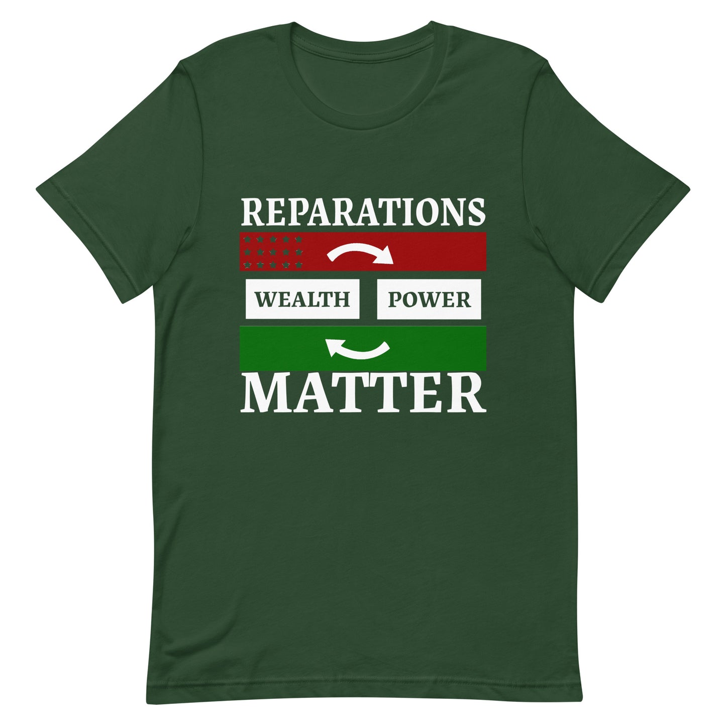 REPARATIONS Unisex t-shirt