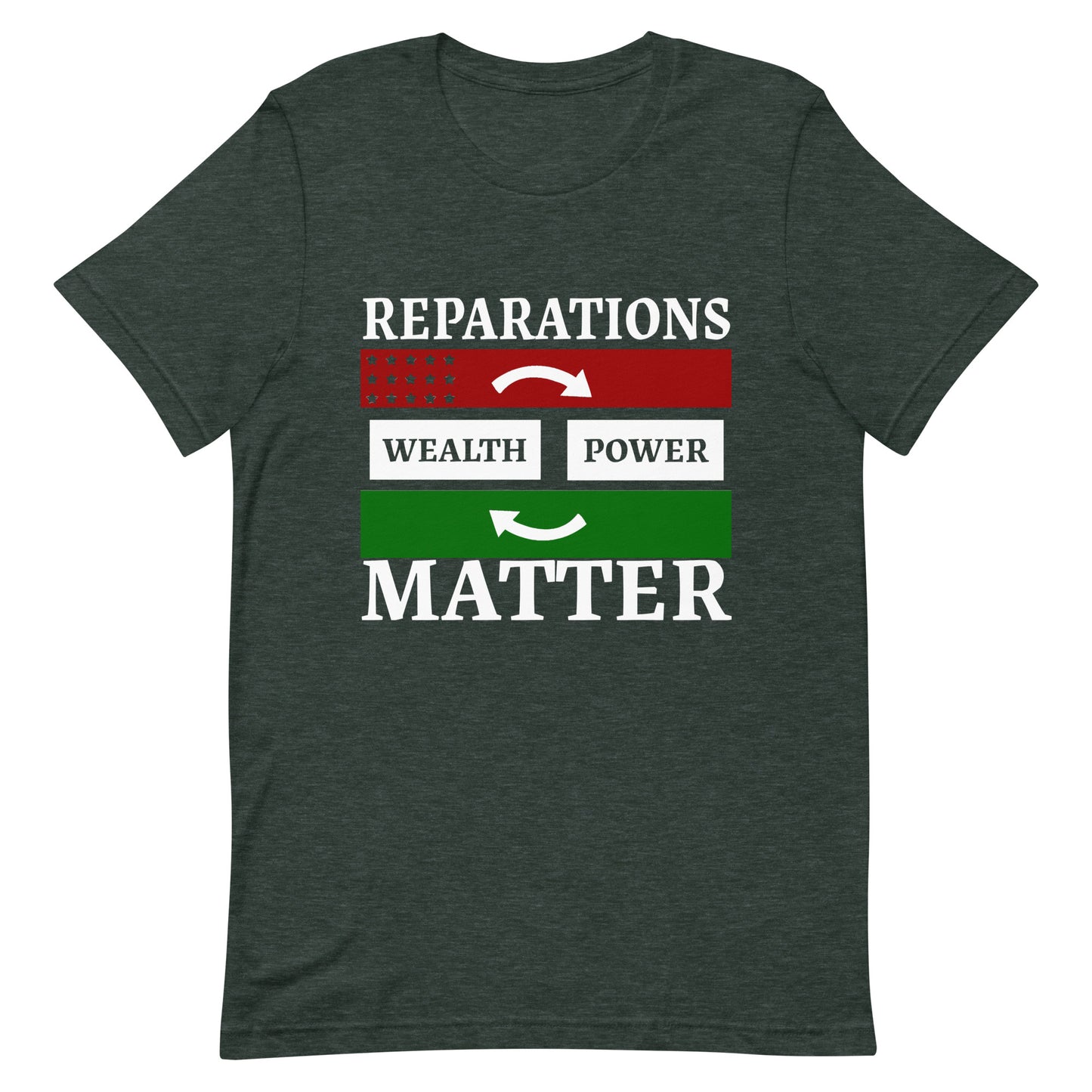 REPARATIONS Unisex t-shirt