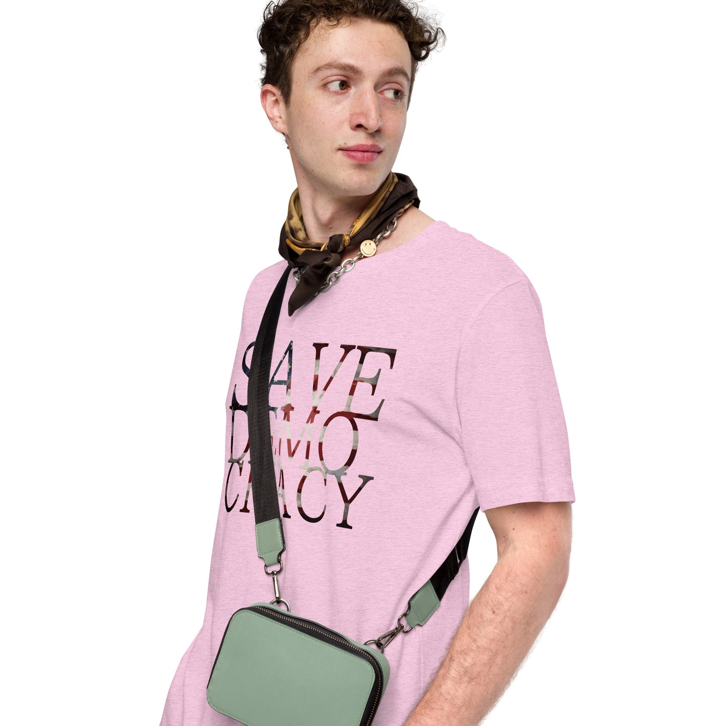 SAVE DEMOCRACY Unisex t-shirt