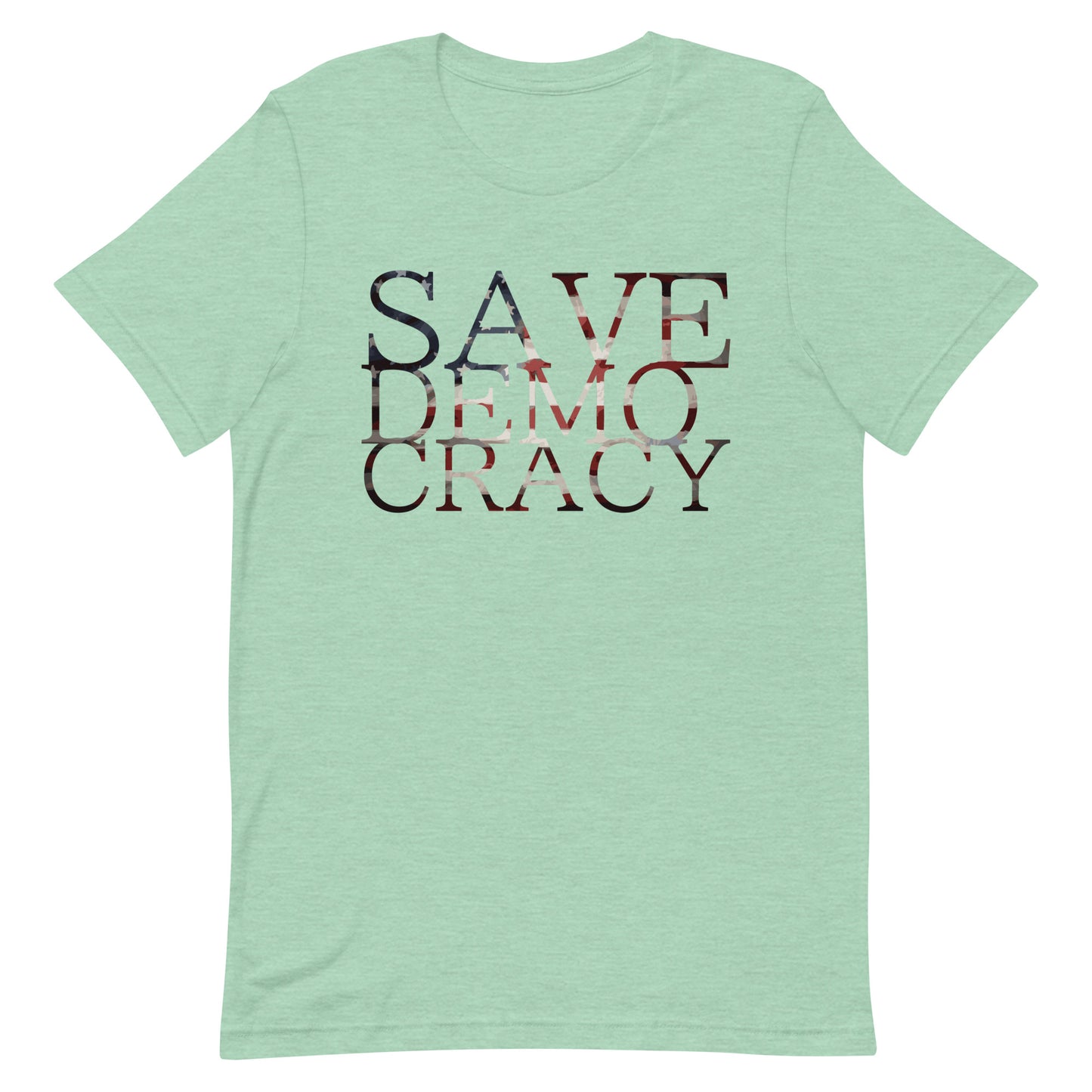 SAVE DEMOCRACY Unisex t-shirt
