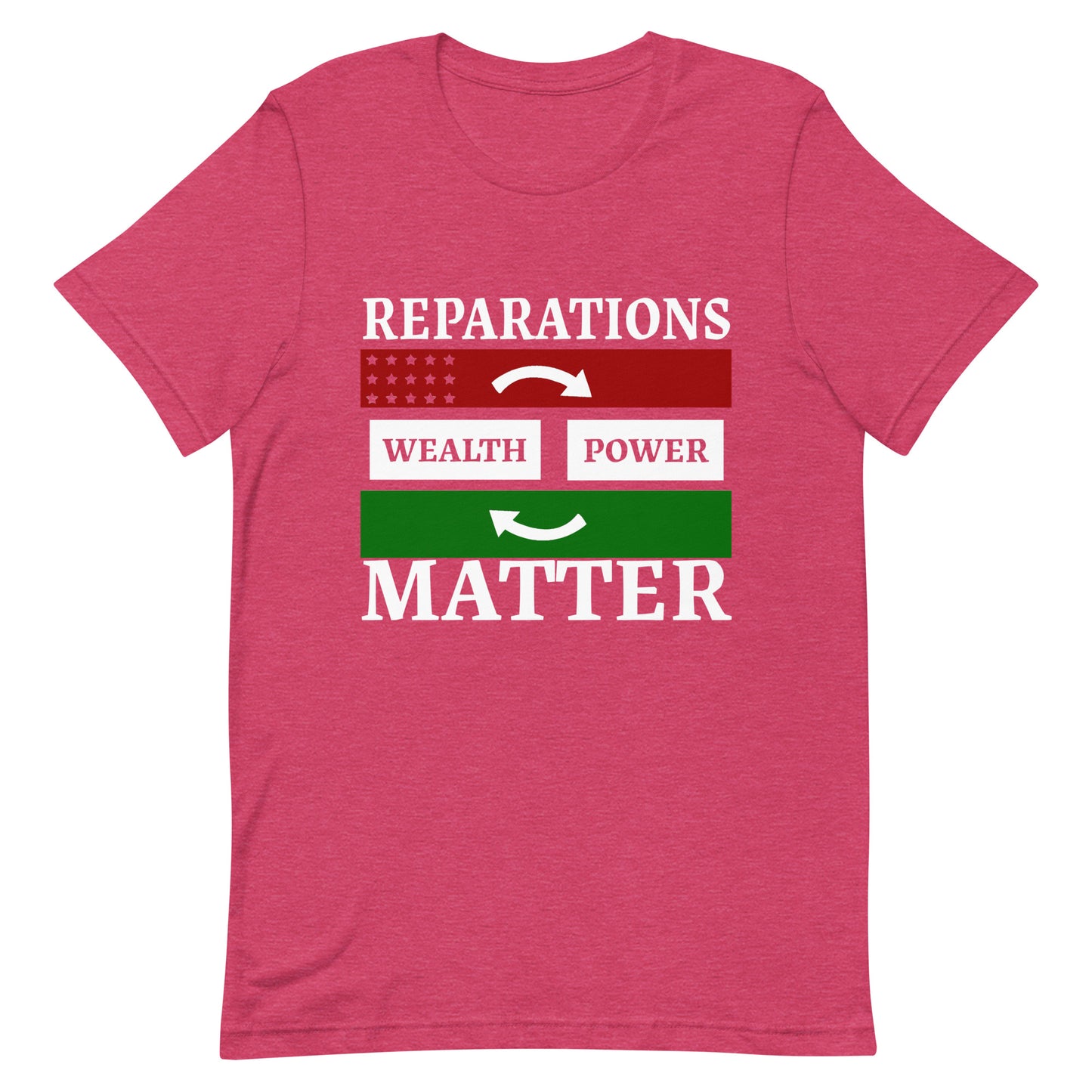REPARATIONS Unisex t-shirt