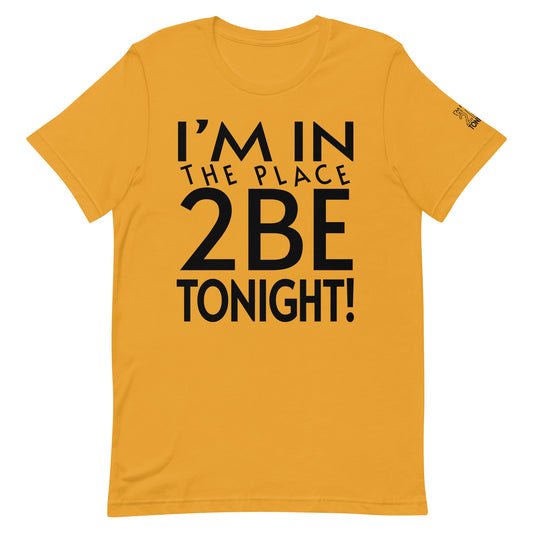 TONIGHT Unisex t-shirt XS, S, M, L