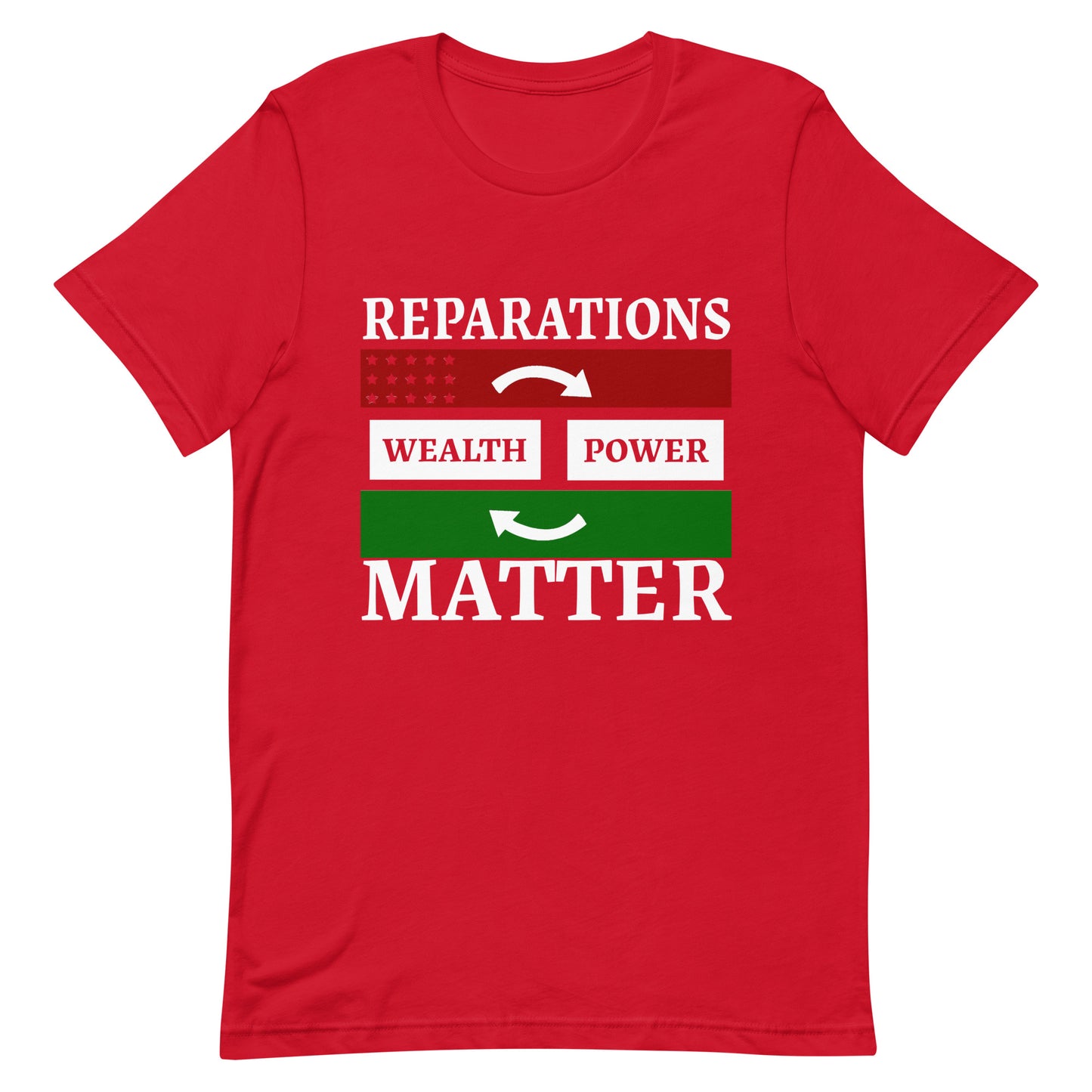 REPARATIONS Unisex t-shirt