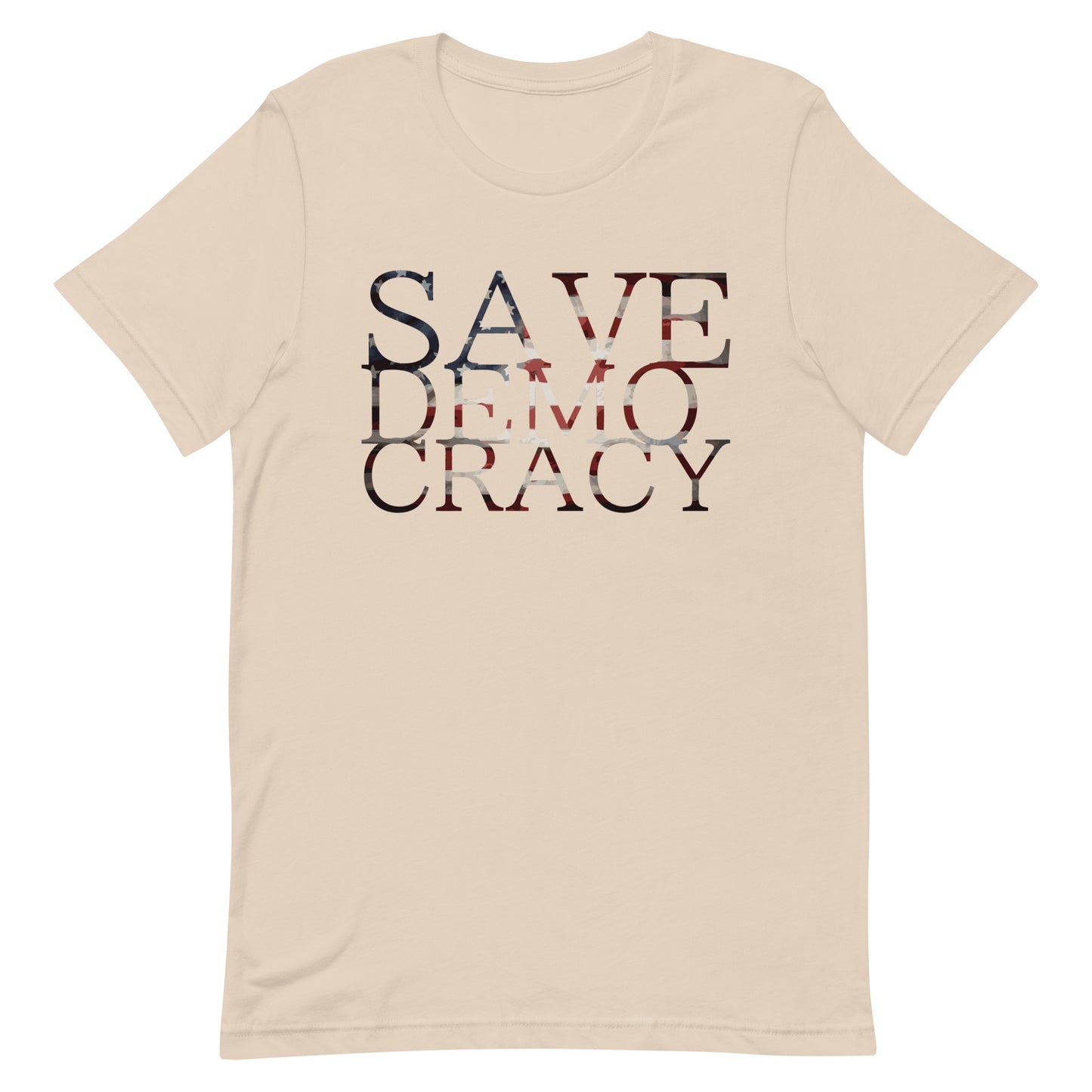 SAVE DEMOCRACY Unisex t-shirt
