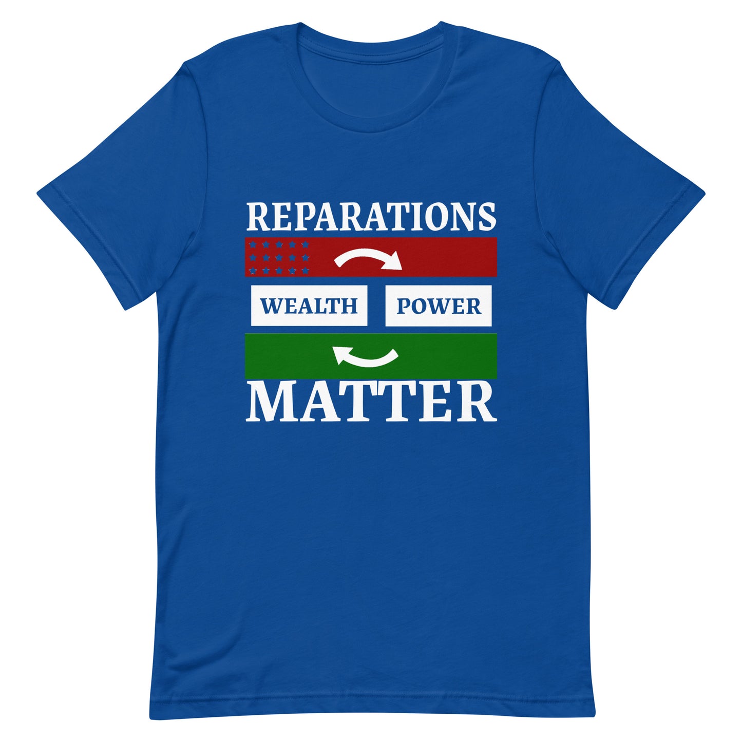 REPARATIONS Unisex t-shirt