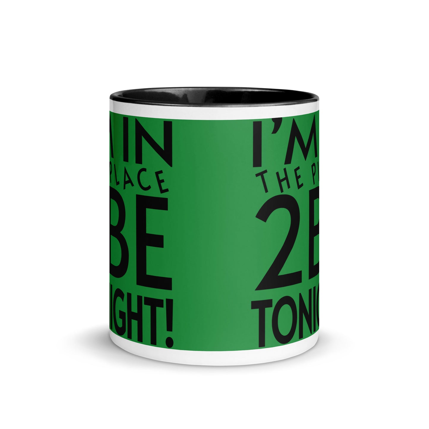 TONIGHT Mug with Color Inside