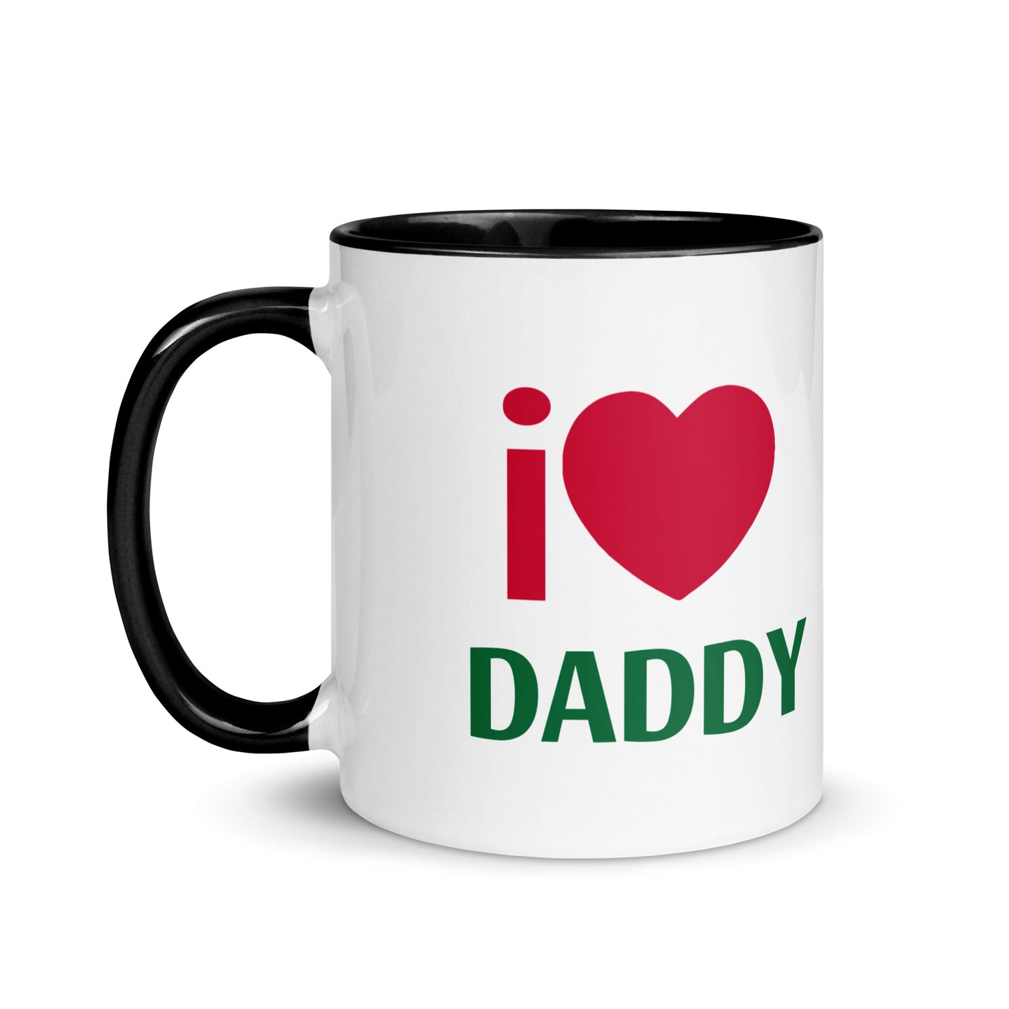 I LOVE Mug with Color Inside