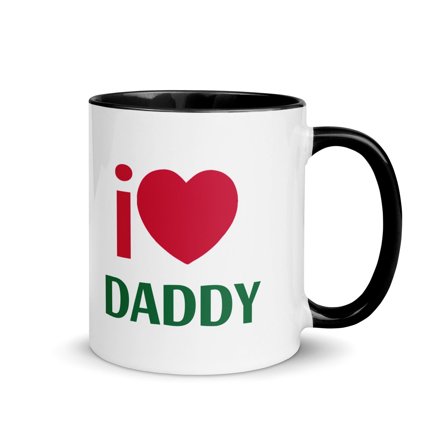 I LOVE Mug with Color Inside